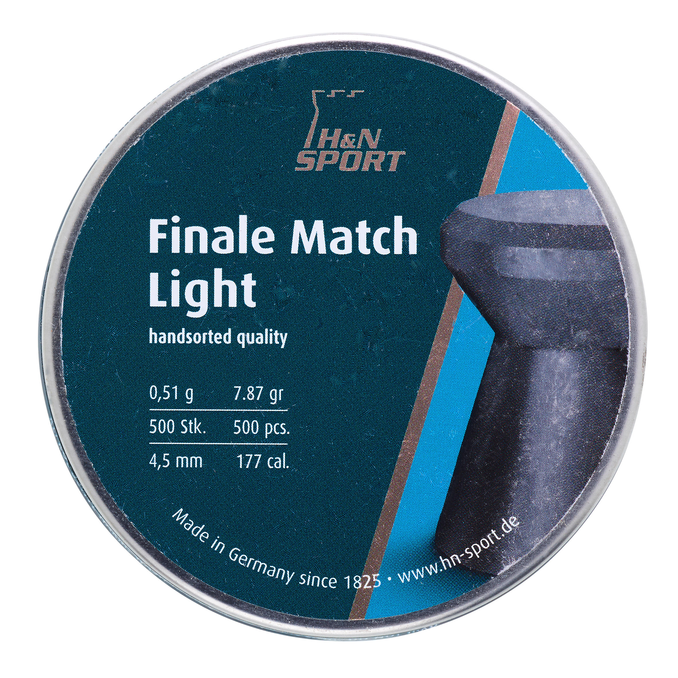 H.n Luftgewehrmunition Match light 4,5 mm LOS