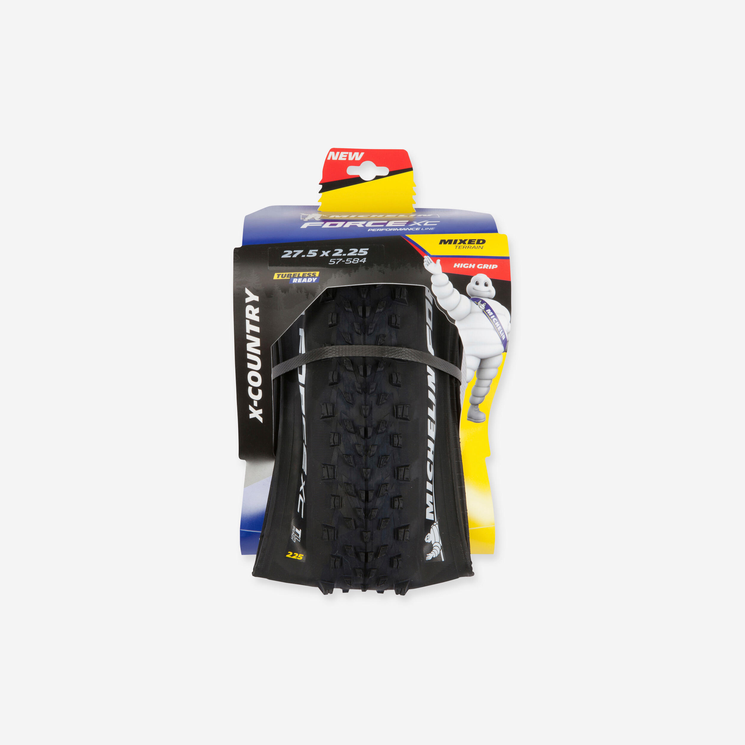 Michelin MTB Reifen Force XC Perf 27,5 × 2,25 Zoll Tubeless Ready