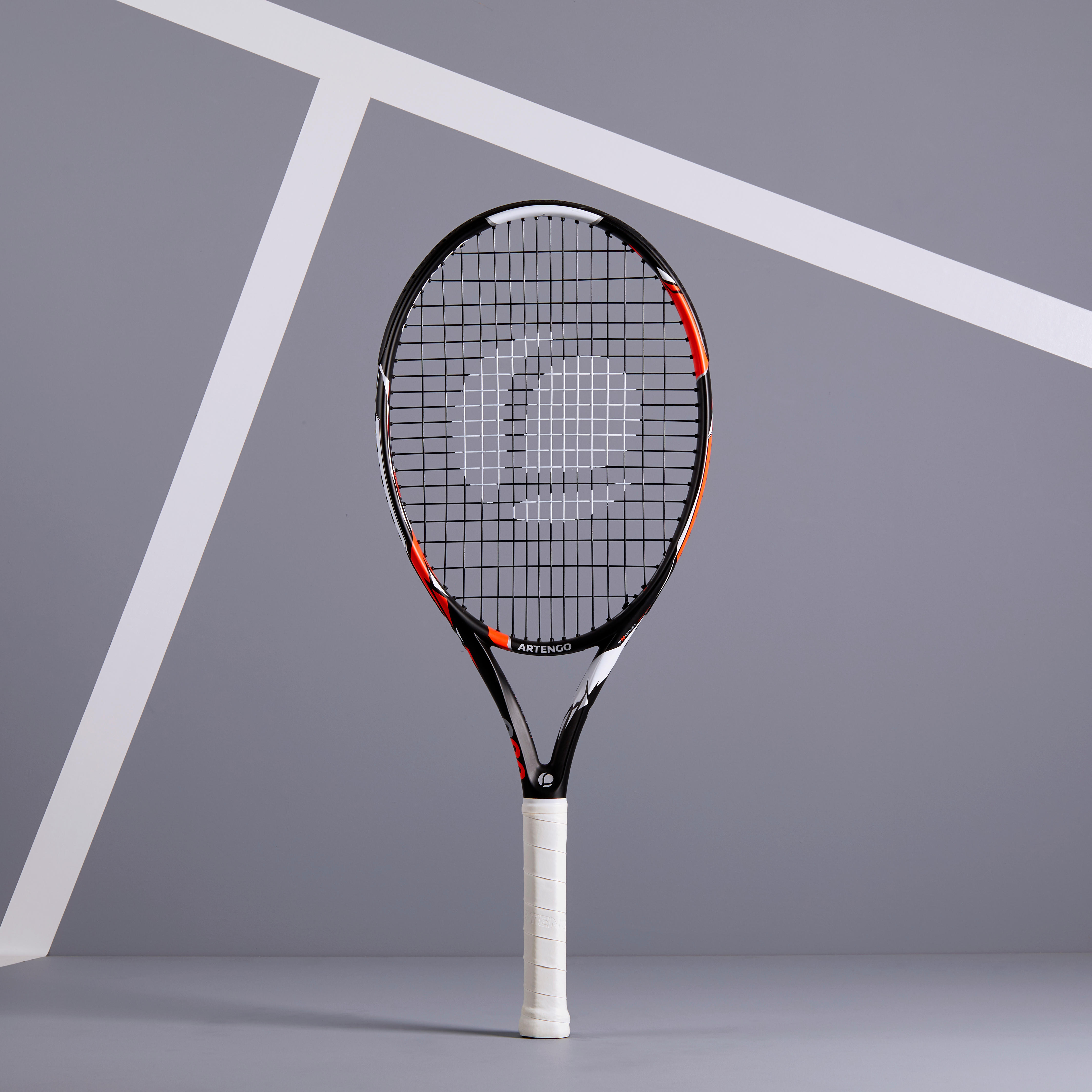Artengo Tennisschläger TR900 Kinder 26" besaitet schwarz/orange