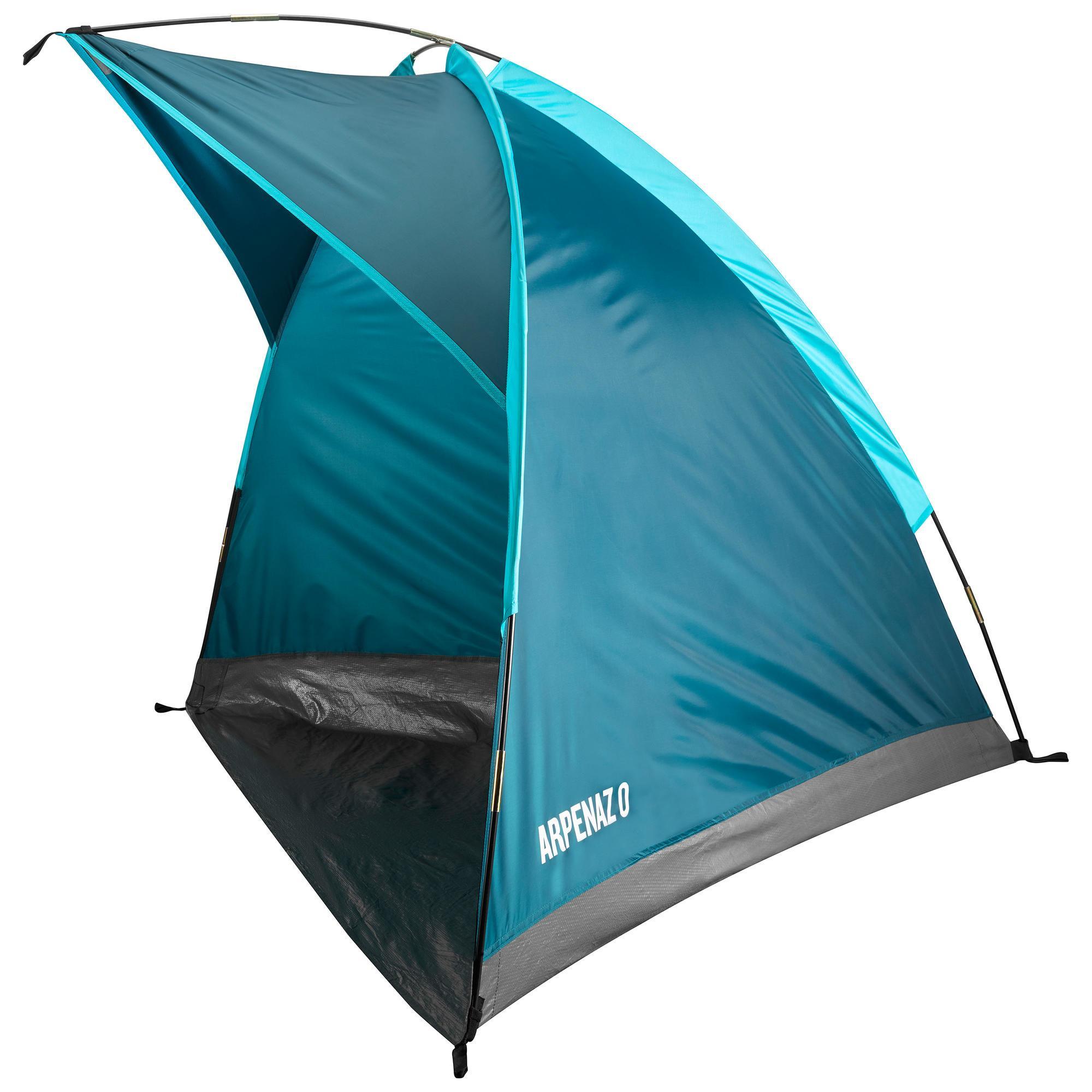 Quechua Schutzzelt Arpenaz 0 Compact mit Gestänge für 1 Erwachsener oder 2 Kinder blau
