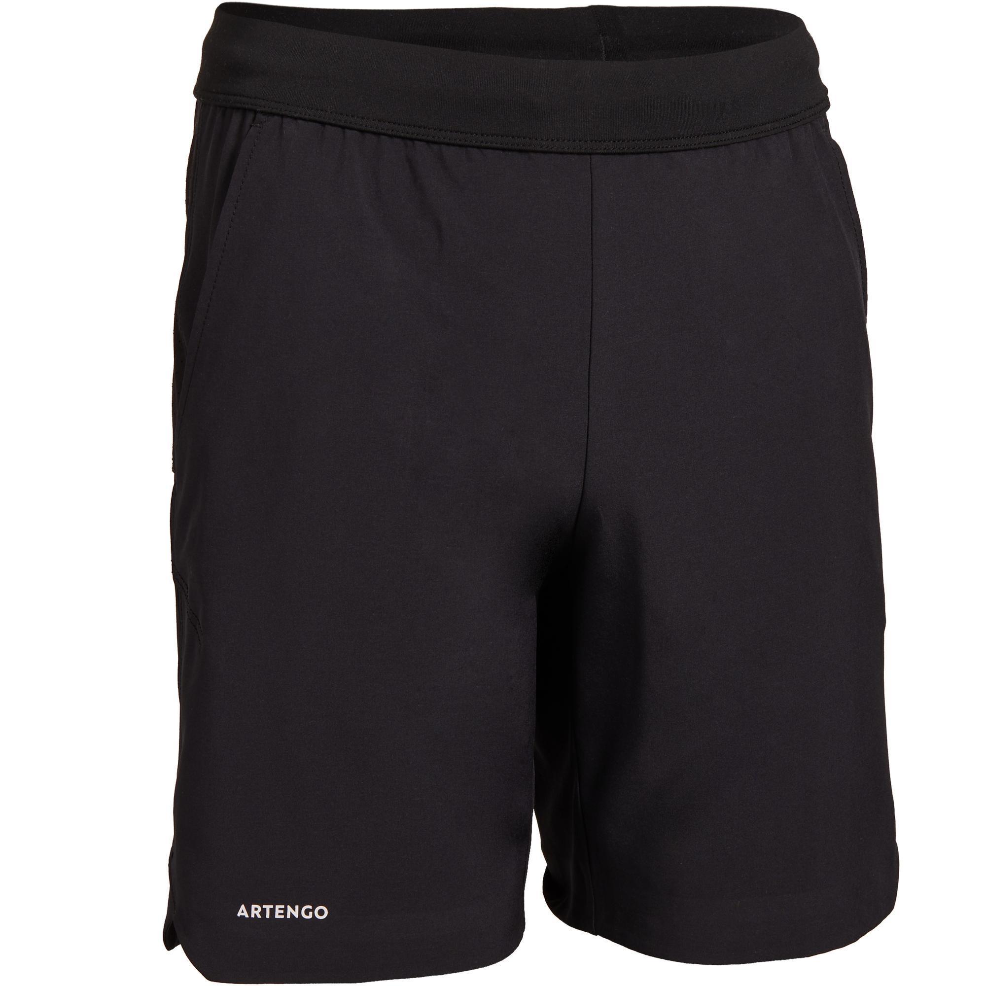 Artengo Tennis-Shorts Kinder TSH900 schwarz