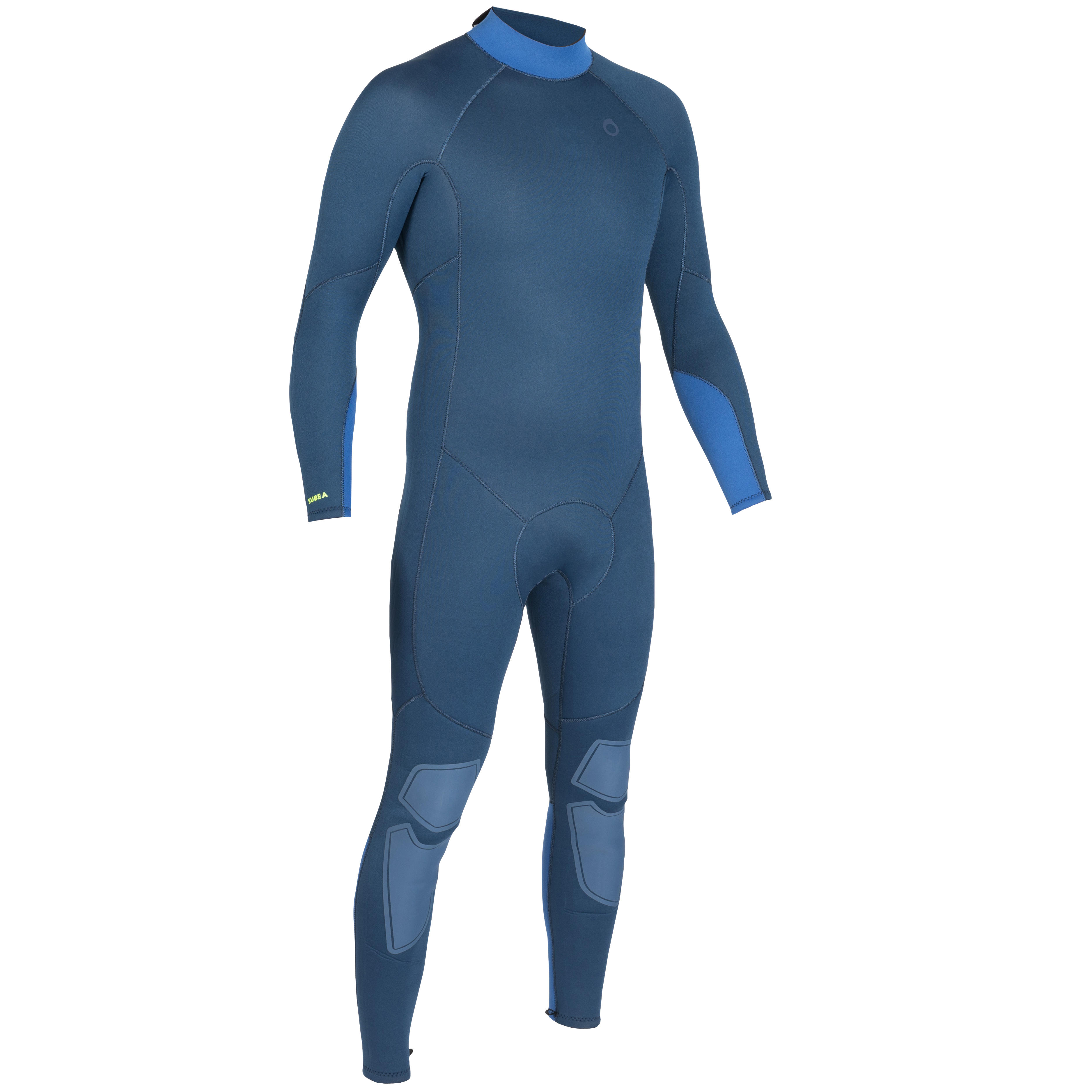 Subea Neoprenanzug Tauchen Herren 100 3 mm grau/blau