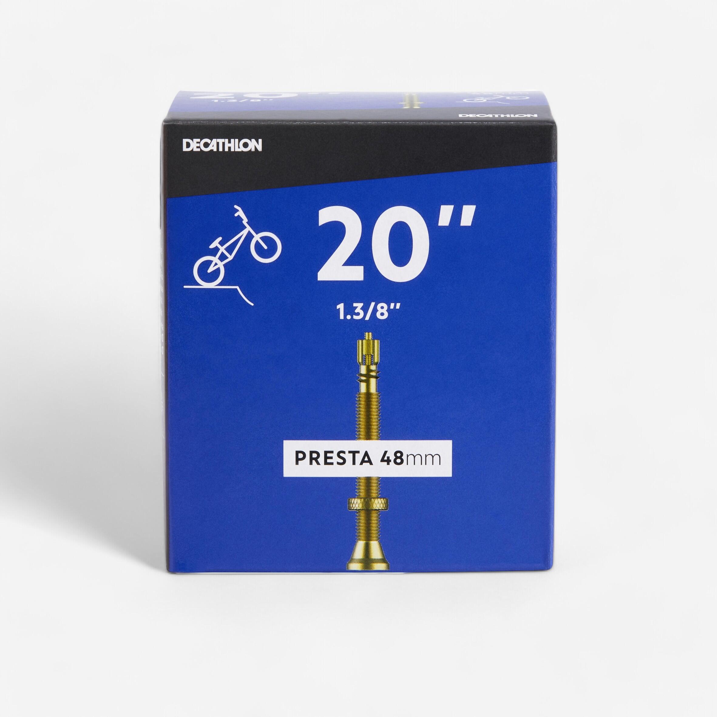 Decathlon Fahrradschlauch BMX 20 Zoll × 1"3/8 Presta 48 mm