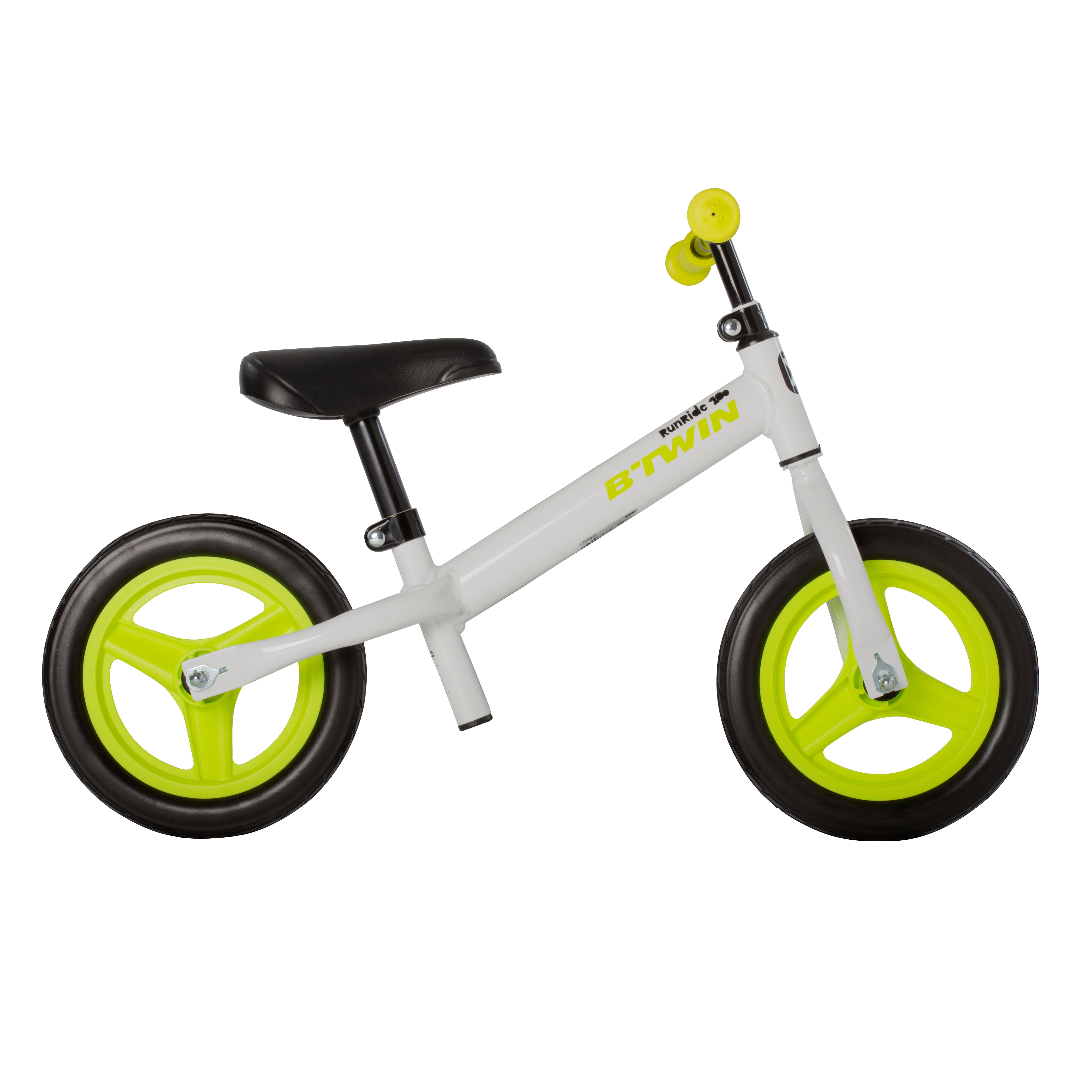 Btwin Laufrad Kinder 10 Zoll Run Ride 100 weiß