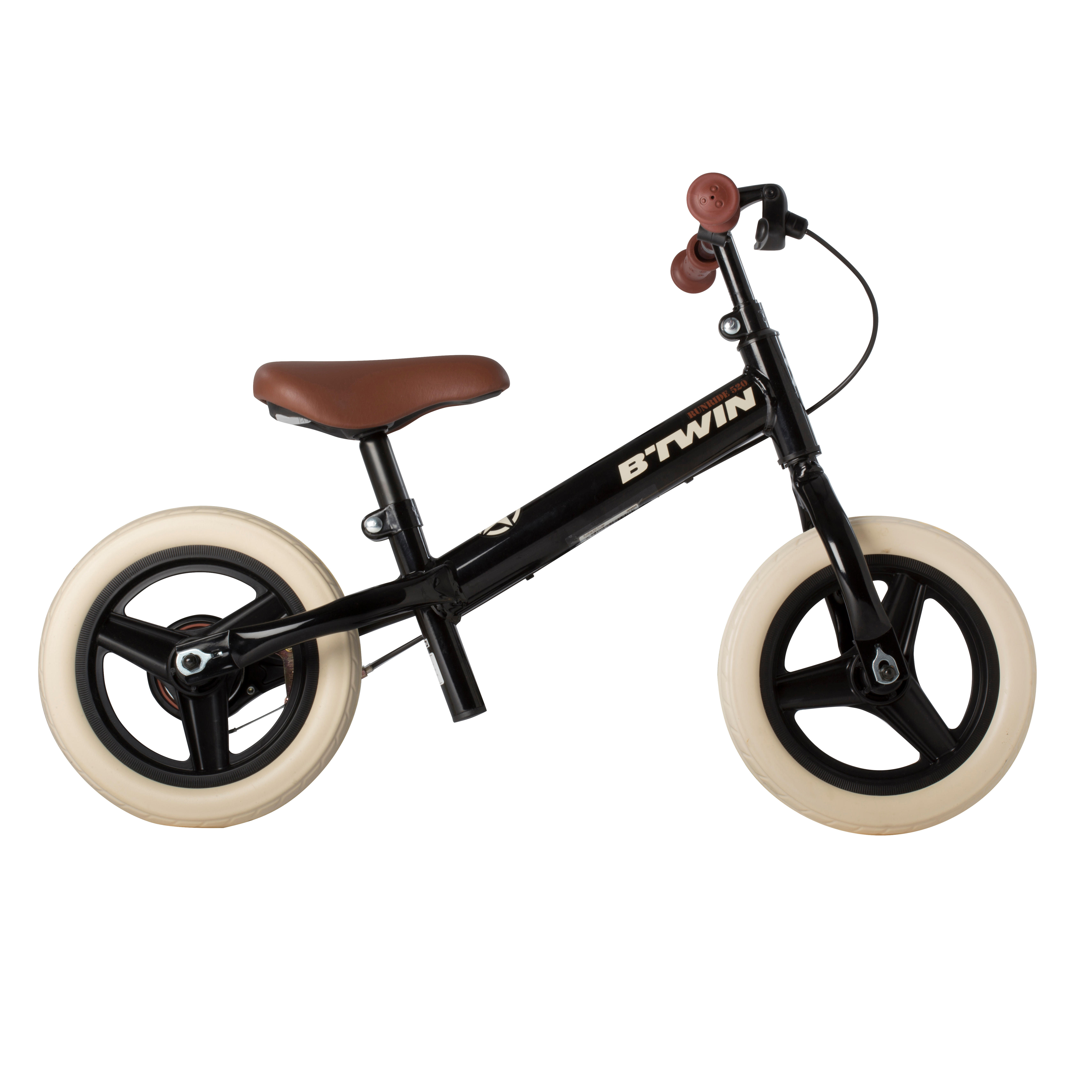 Btwin Kinderfahrrad Laufrad Run Ride 520 Cruiser 10 Zoll schwarz