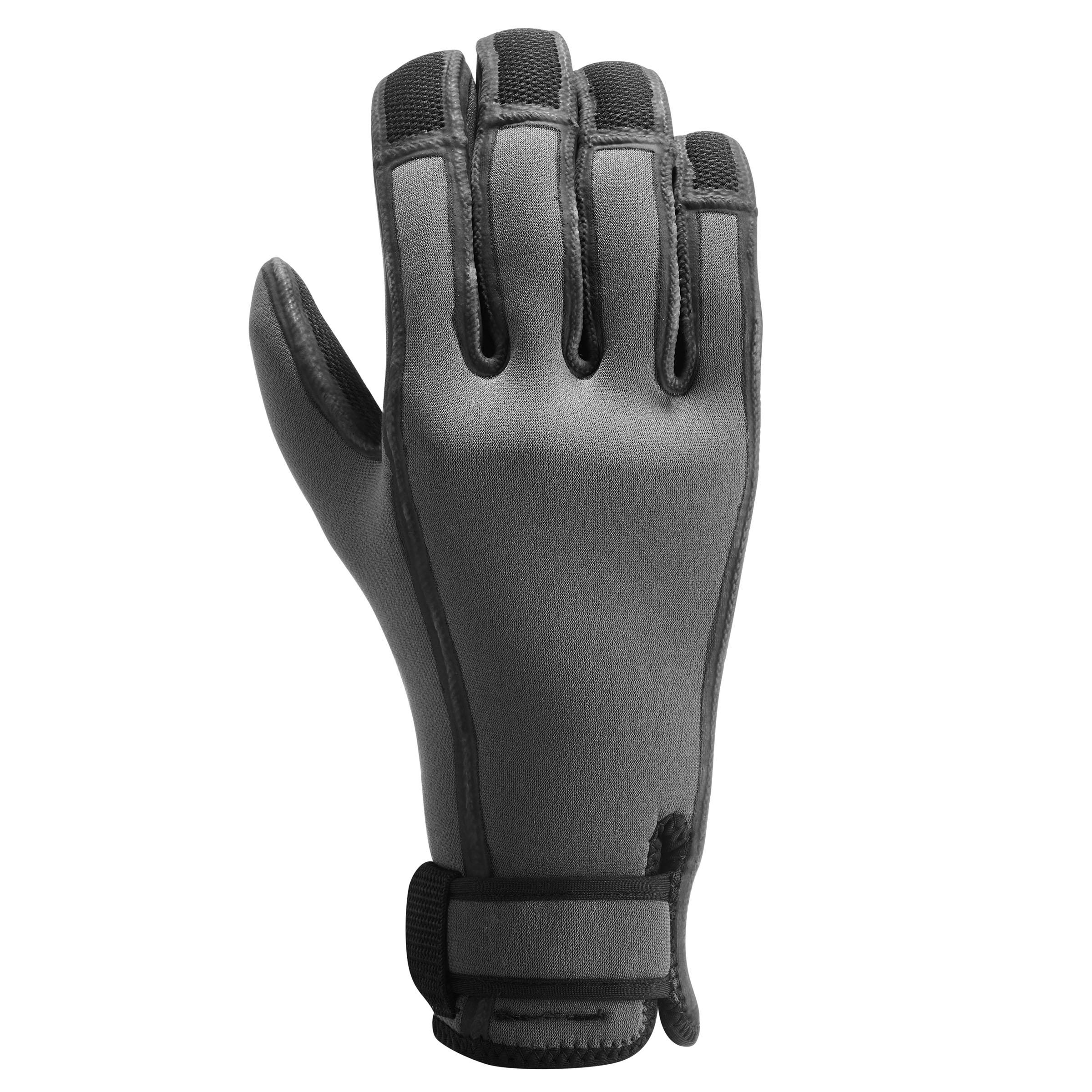 Maskoon Canyoning-Neoprenhandschuhe 500 3 mm Erwachsene grau