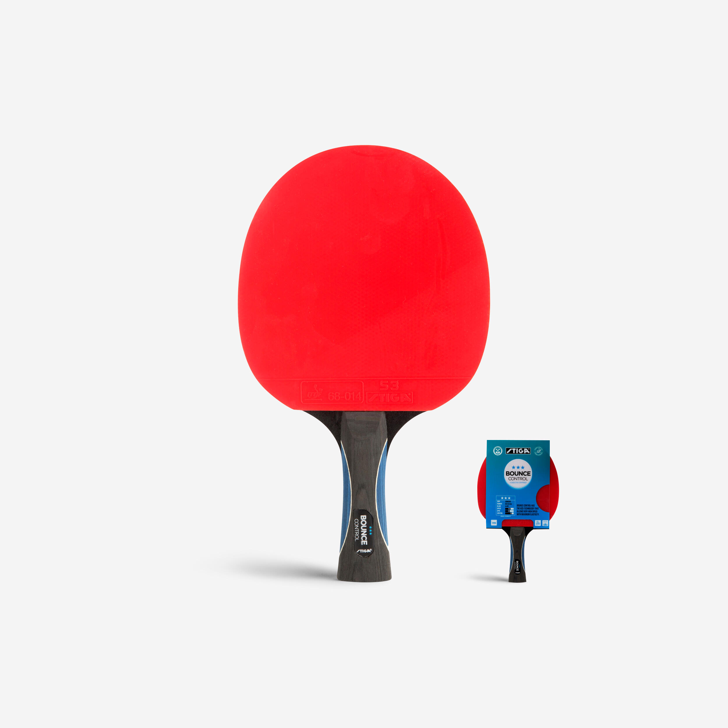 Stiga Tischtennisschläger Vereinsspiel Bounce Control 3*