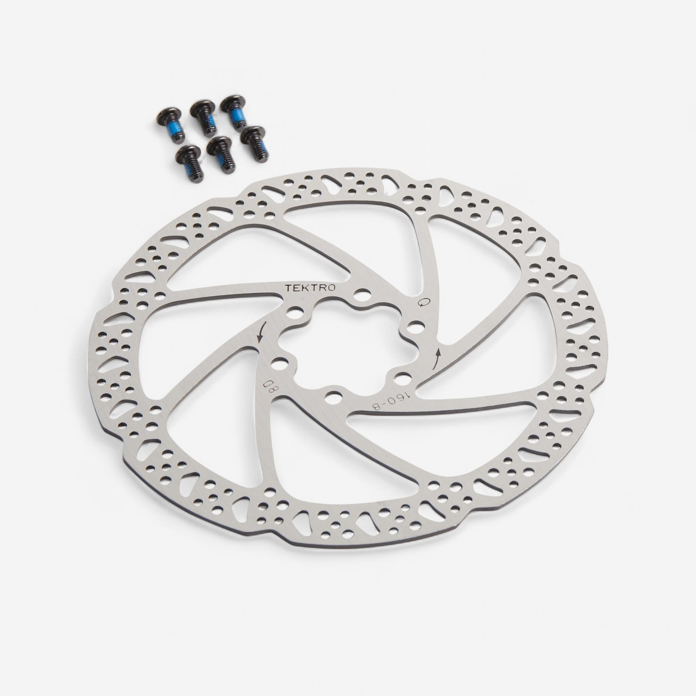 Tektro Bremsscheibe Tektro TR-8 160 mm 6 Loch