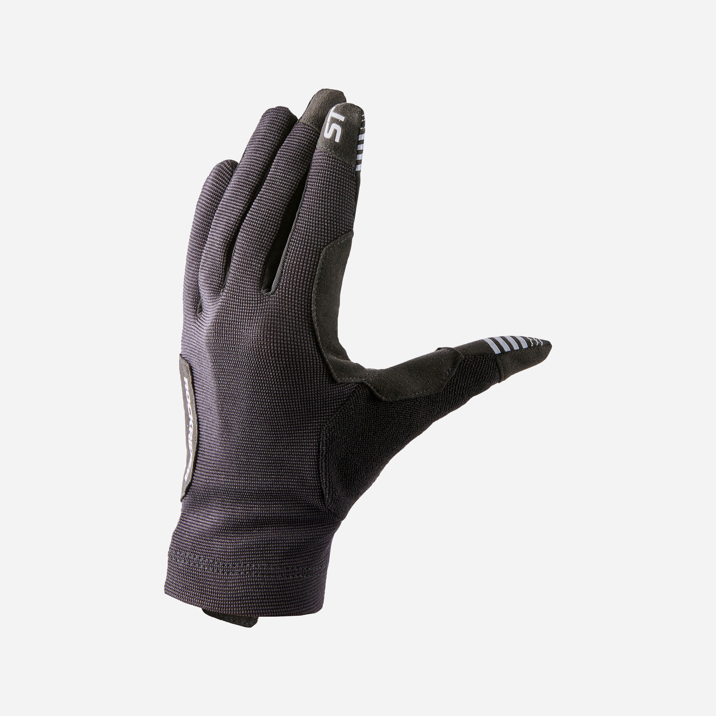 Rockrider Fahrradhandschuhe MTB ST 100 schwarz