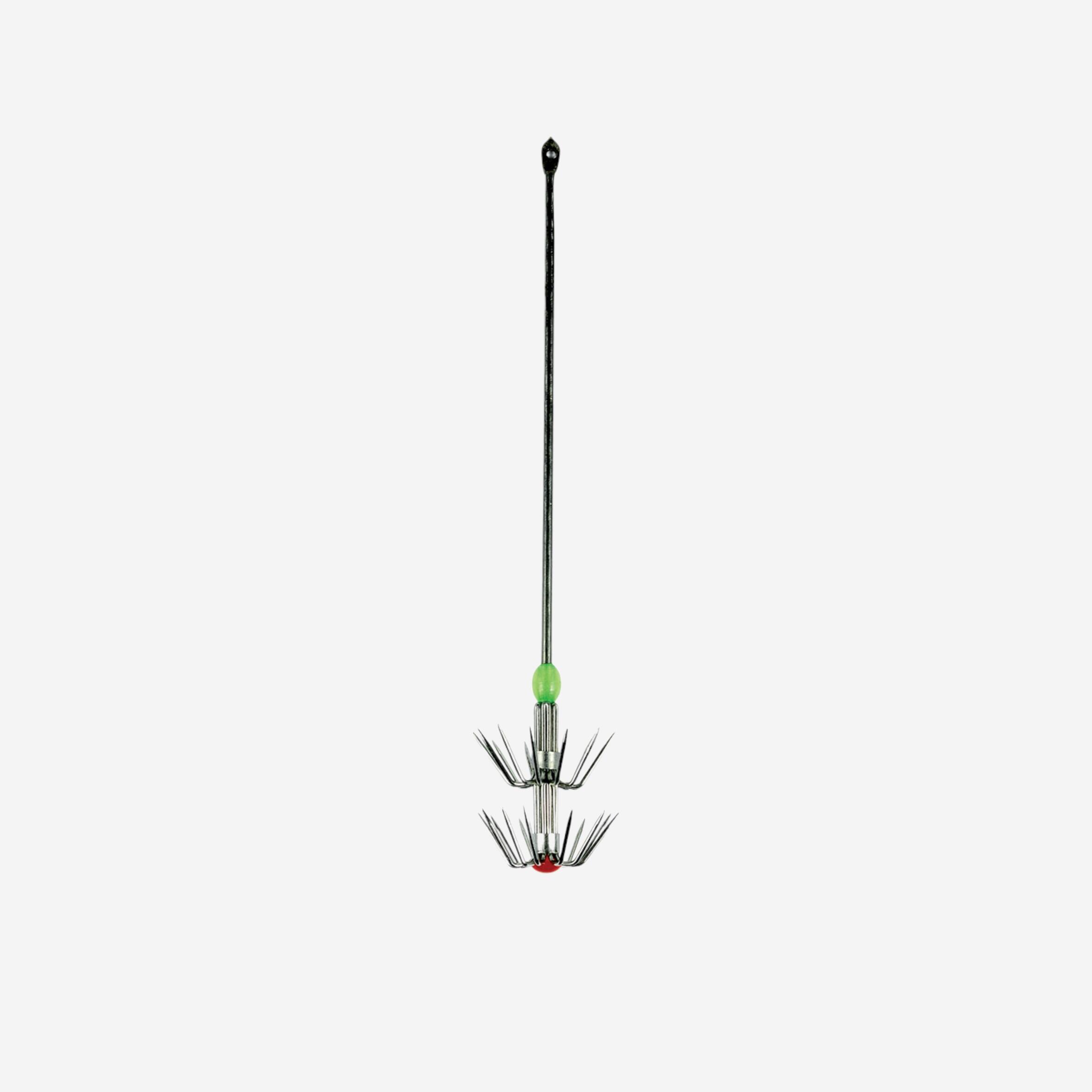 Flashmer Squid-Jig Edelstahlnadel 15 cm Angeln auf Sepien/Kalmare