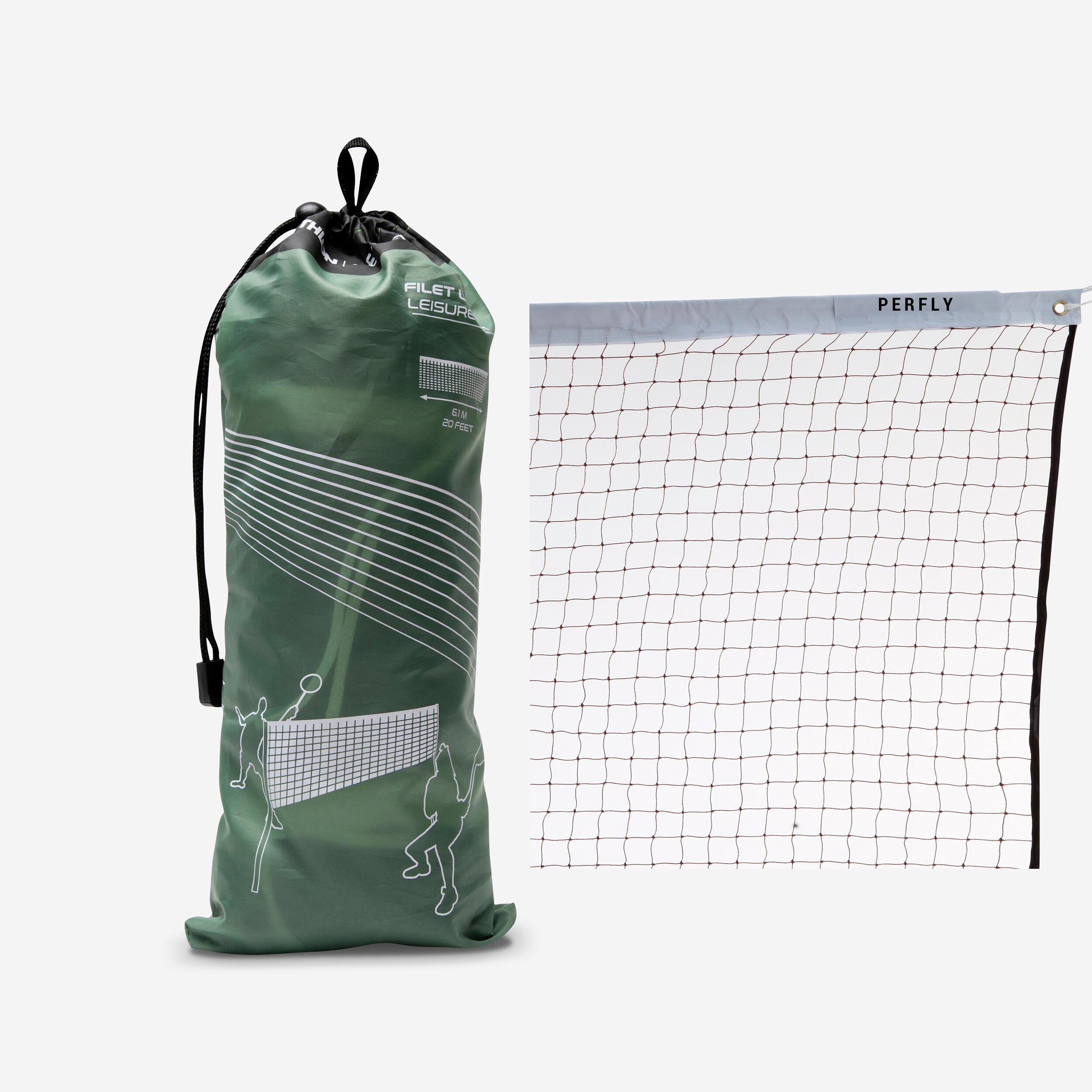 Perfly Badminton Netz 6,1m