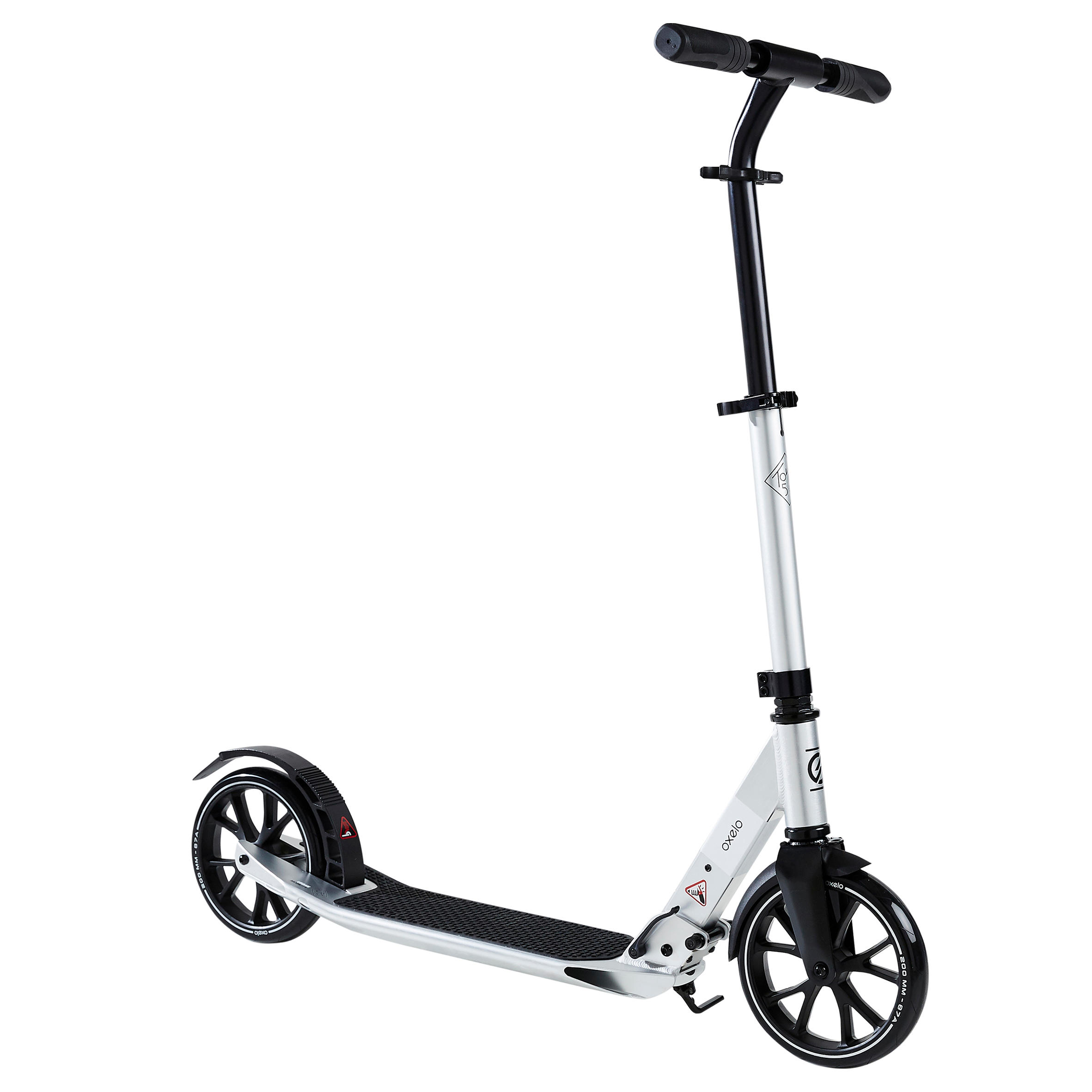Oxelo City-Roller Scooter Town 5 XL Erwachsene grau