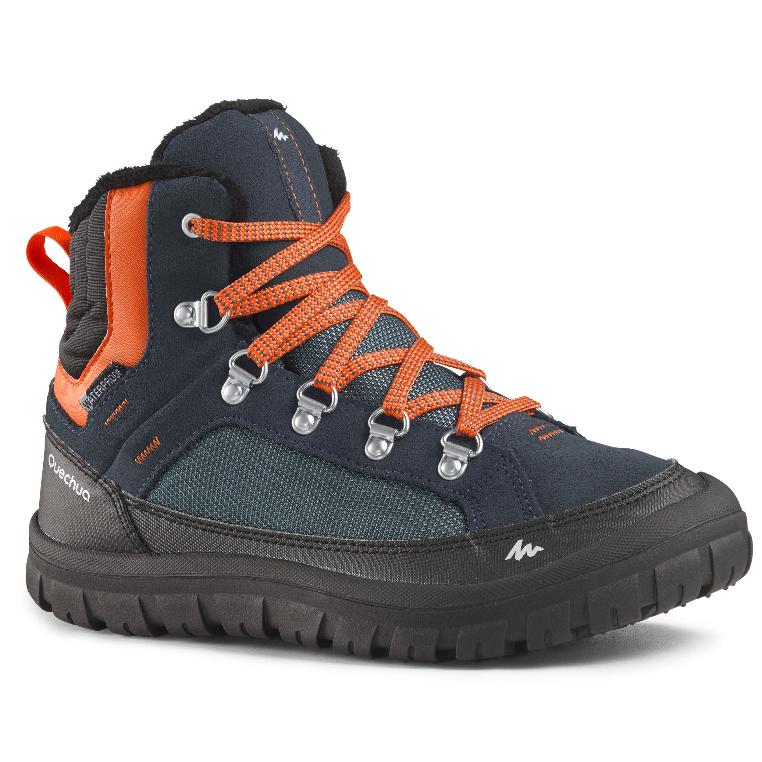 Quechua Winterschuhe Winterwandern SH500 warm wasserdicht Schnürsenkel Kinder Gr. 33–38