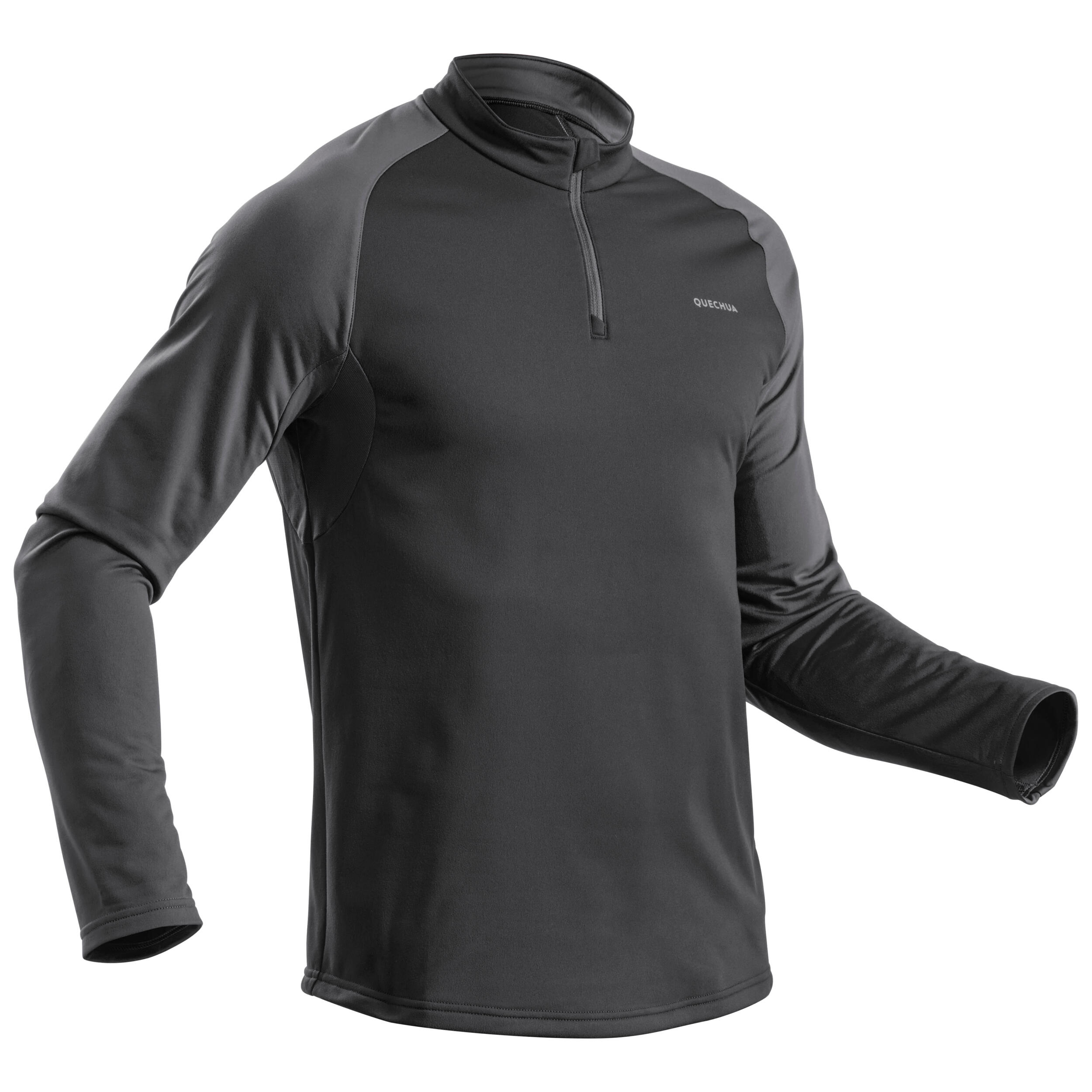 Quechua Langarmshirt Winterwandern - SH100 warm - Herren