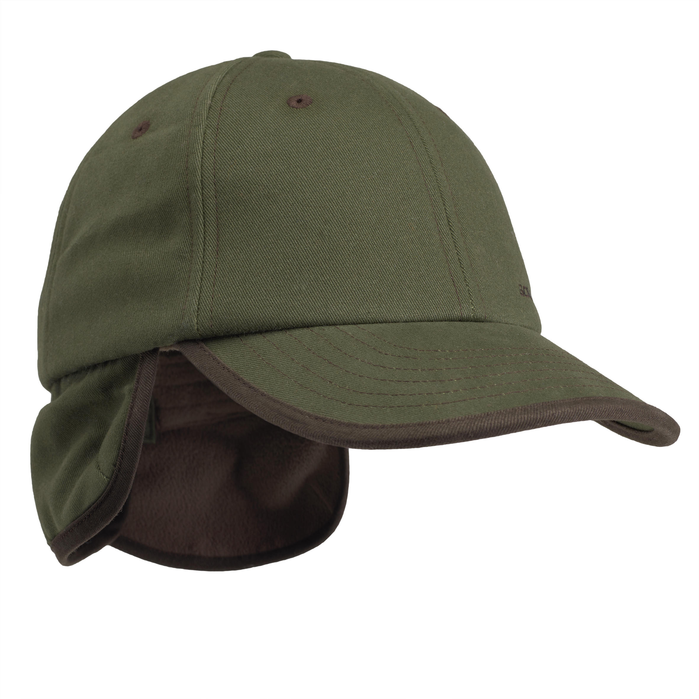 Solognac JAGD-SCHIRMMÜTZE FLEECE 100 KINDER GRÜN