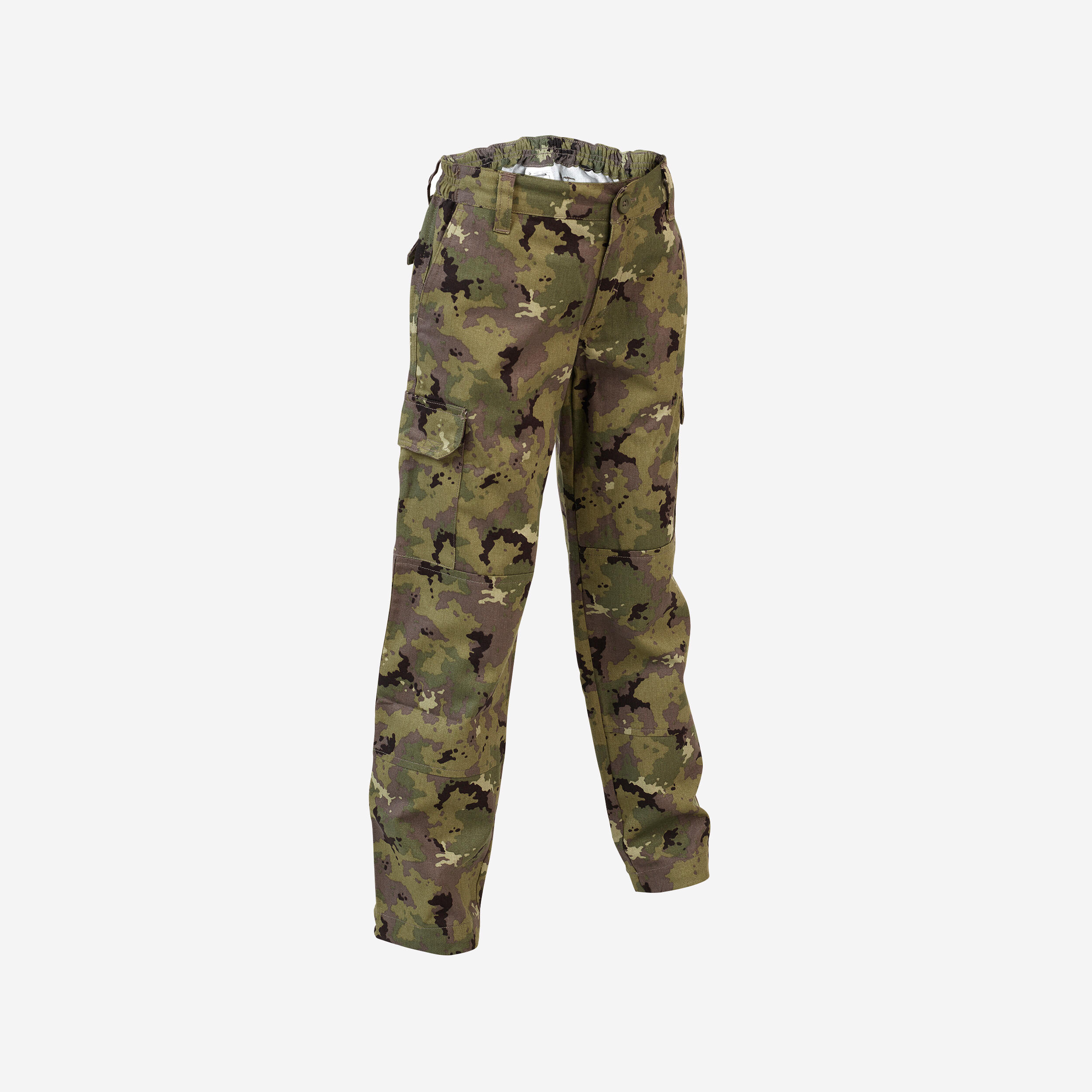 Solognac Jagdhose 100 Kinder camouflage grün