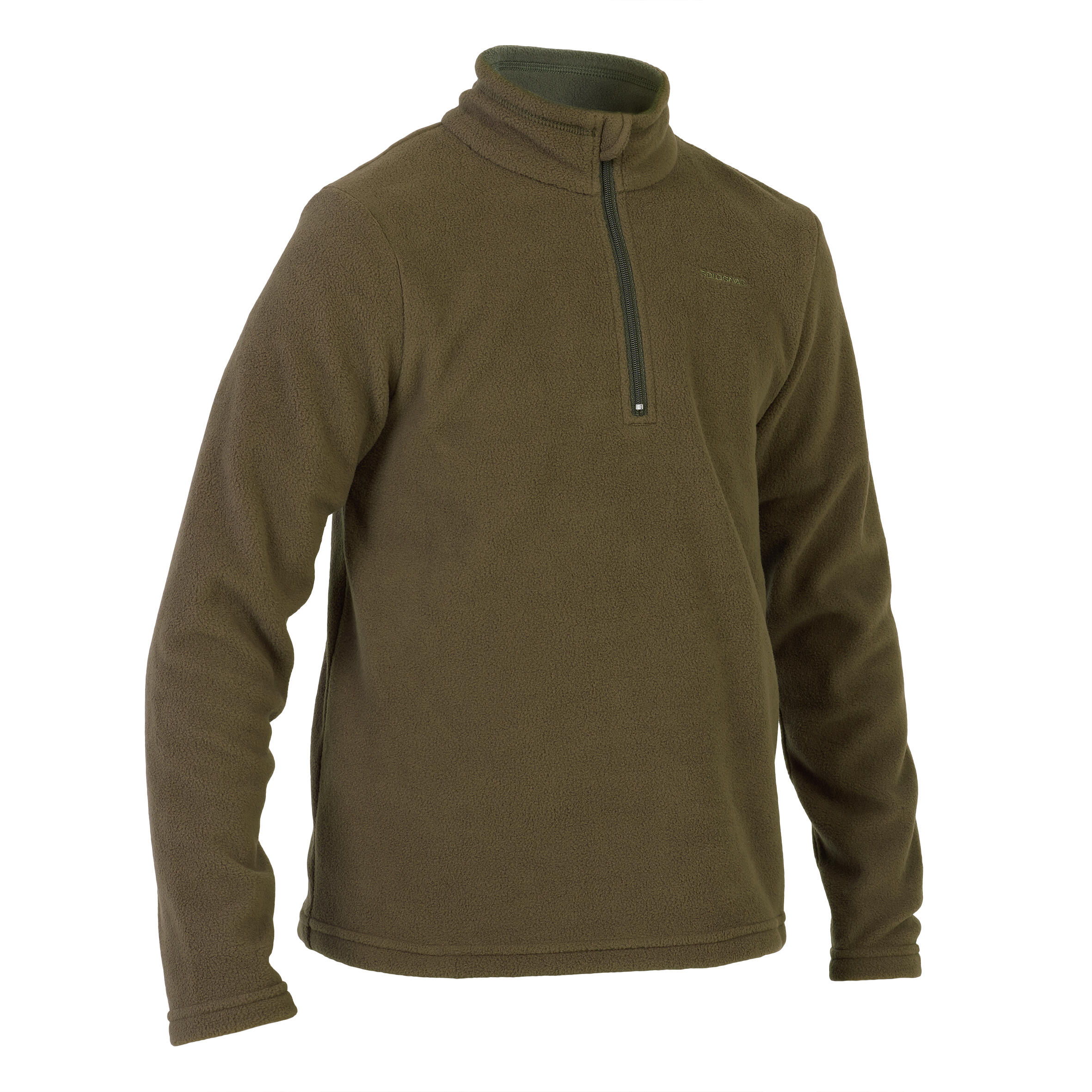 Solognac Fleecepullover 100 Kinder 1/2 ZIP