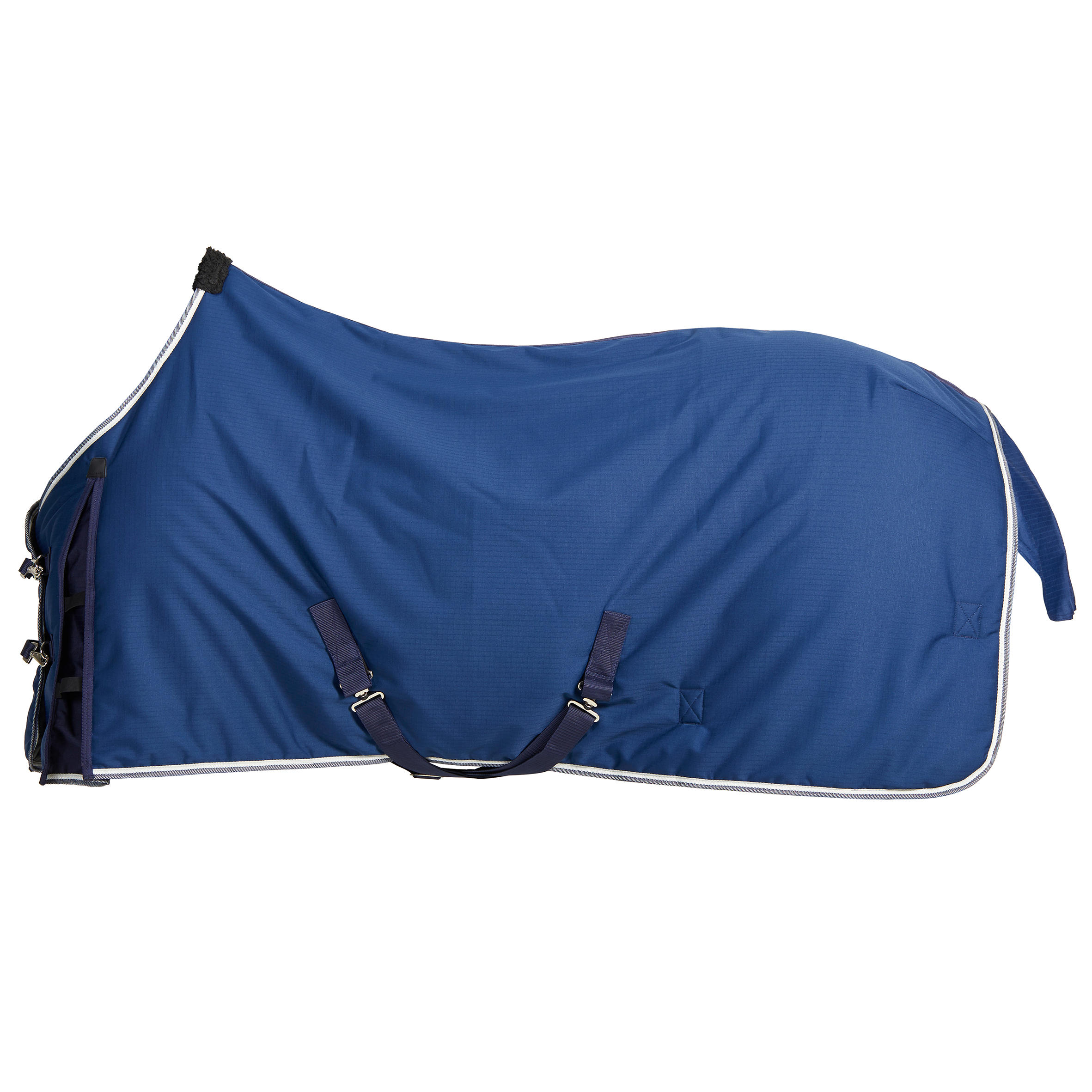 Fouganza Stalldecke Stable 300g Pony dunkelblau
