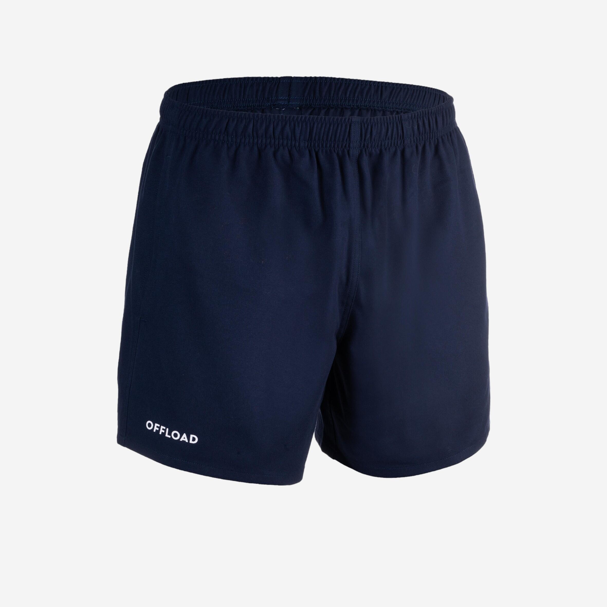 Offload Rugbyshorts Club R100 ohne Tasche Erwachsene weiß