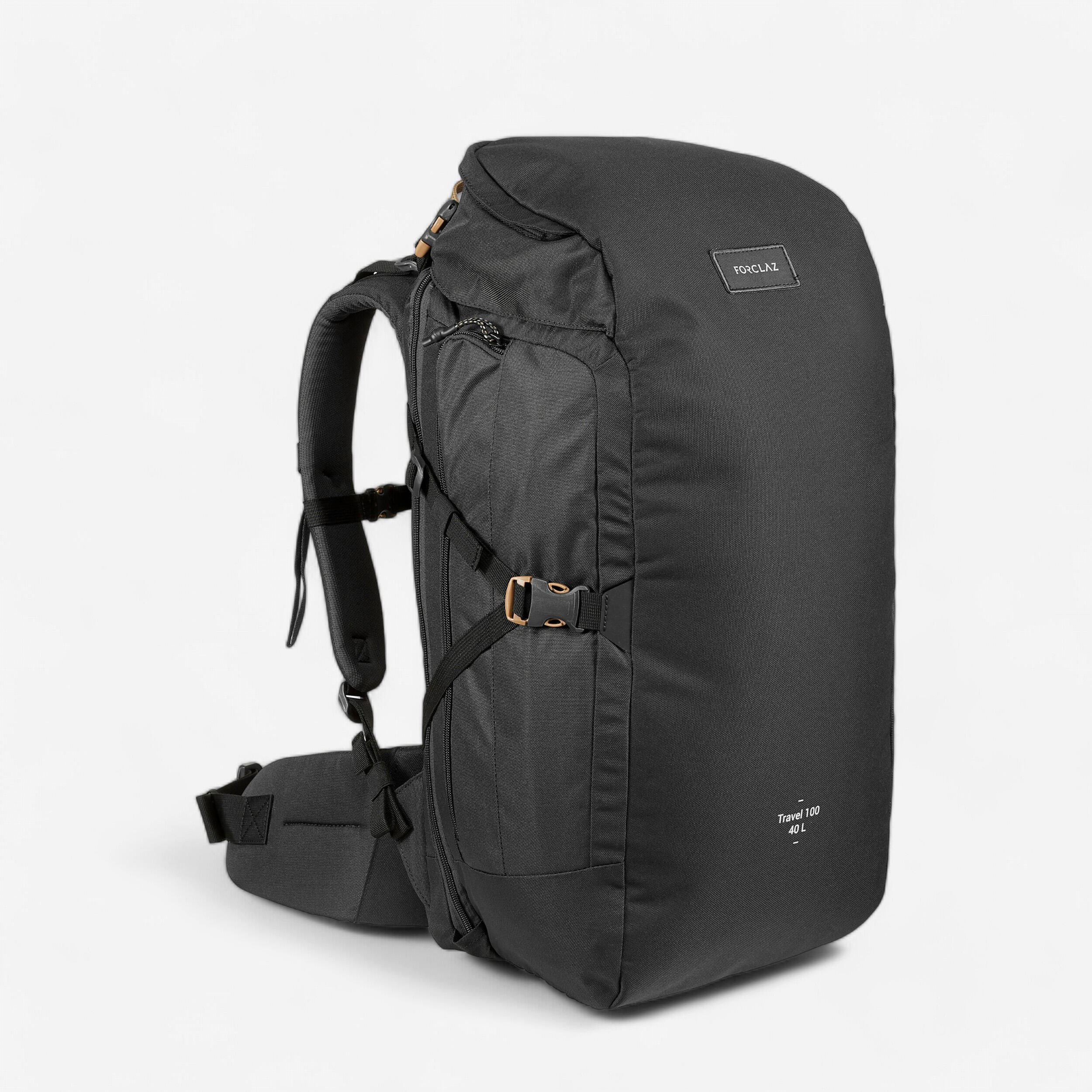 Forclaz Backpacking Rucksack Trekking Travel 100 Handgepäckformat 40 Liter