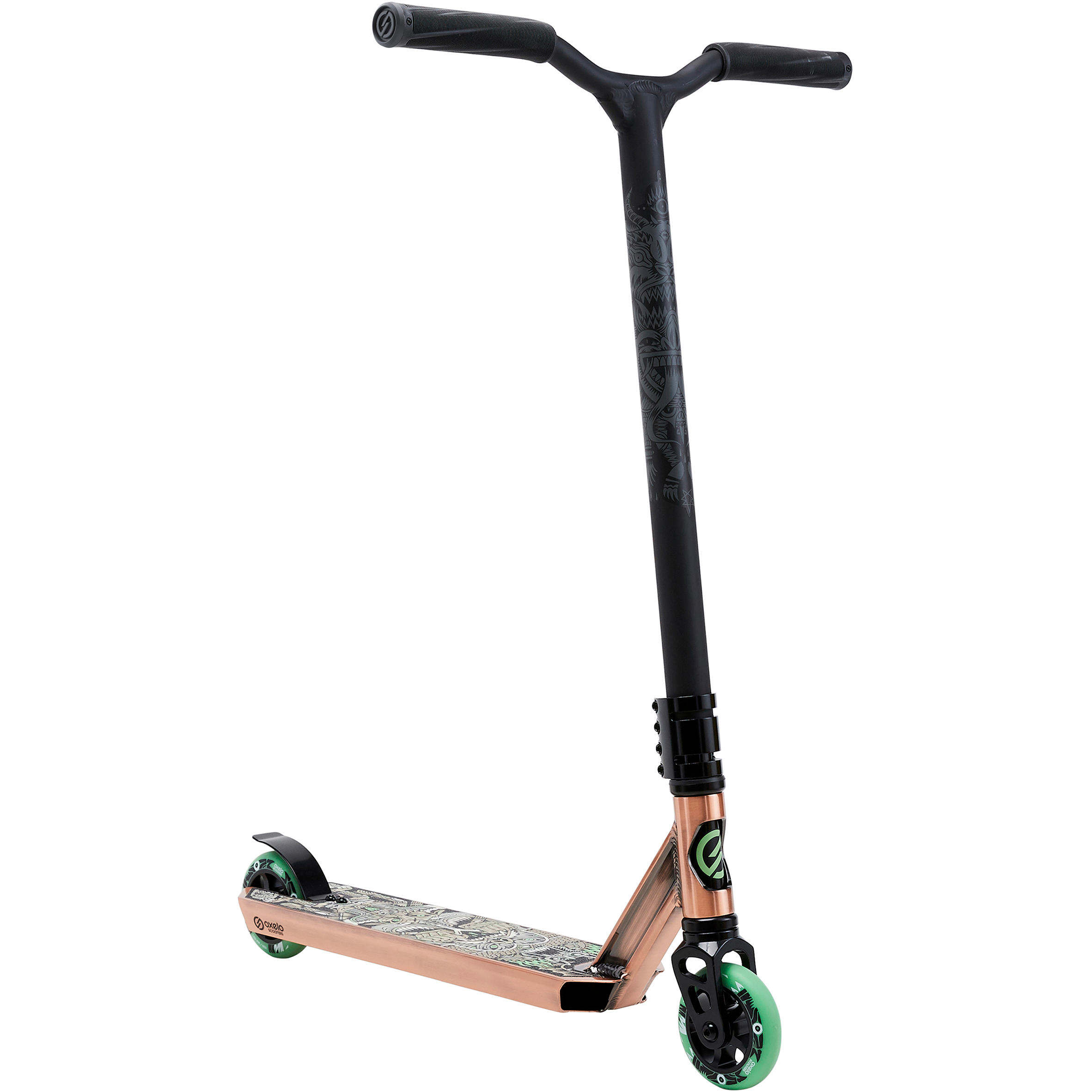 Oxelo Stunt Scooter Freestyle MF1.8+ schwarz/rot