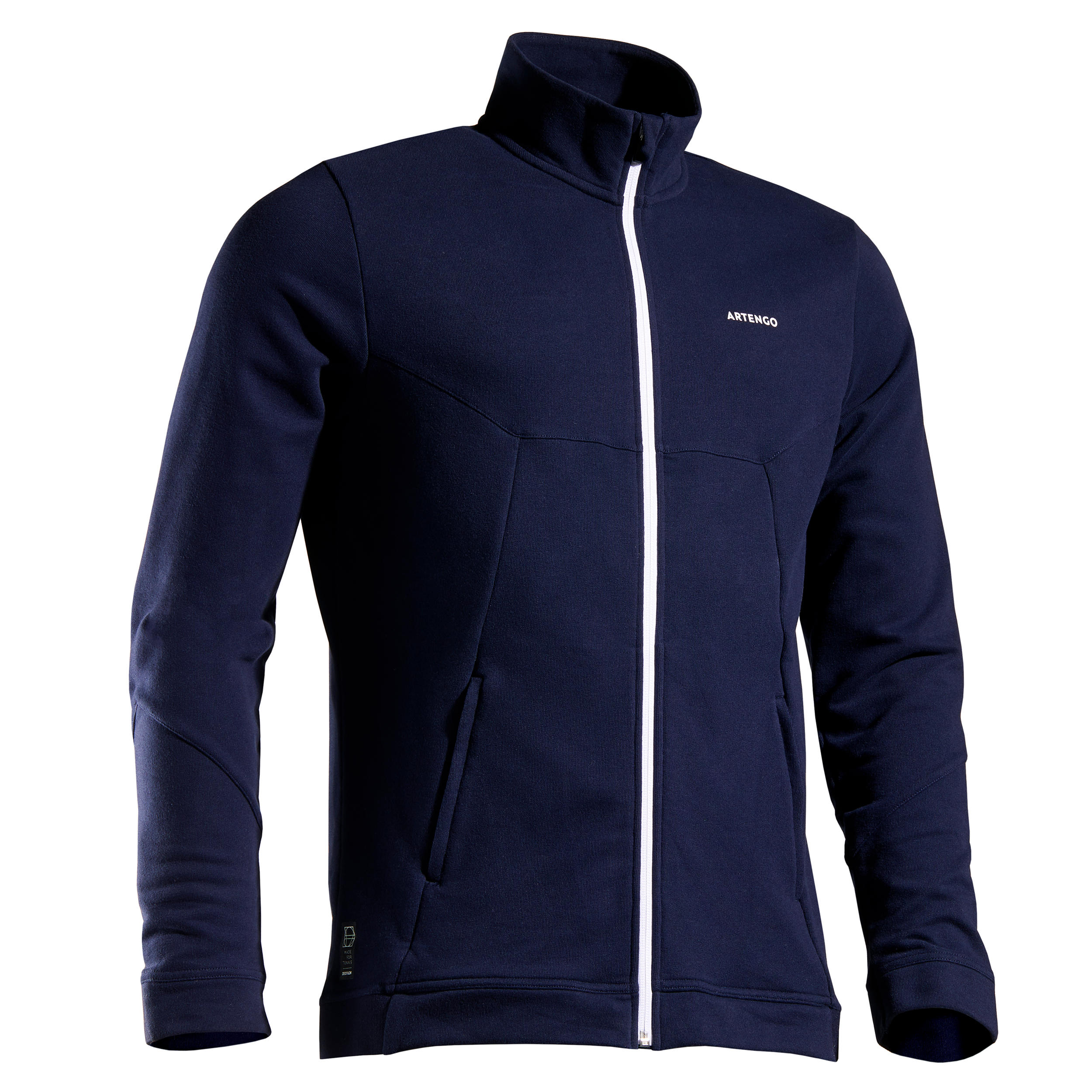 Artengo Tennisjacke Herren TJA 500 Thermic marineblau