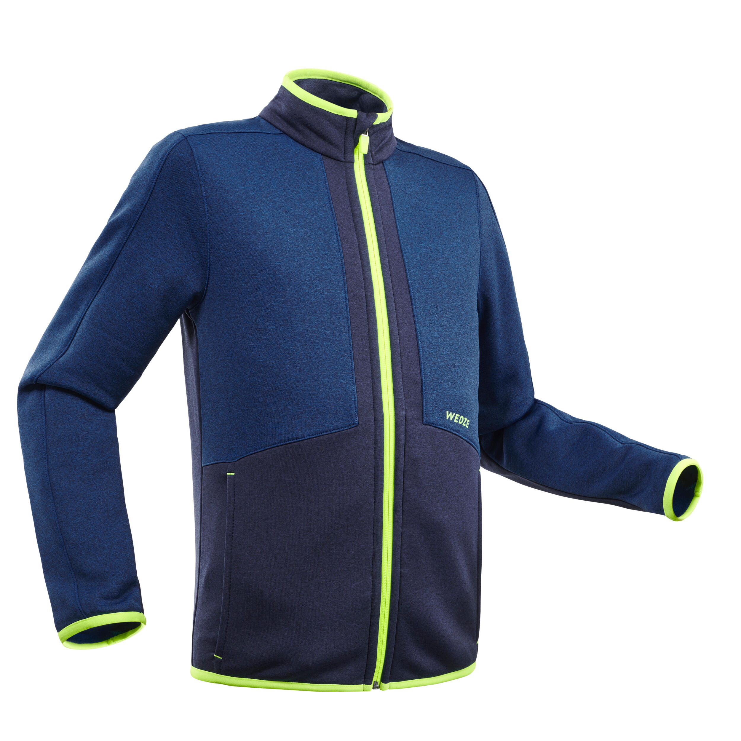 Wedze Unterziehjacke Ski Piste 900 Kinder blau