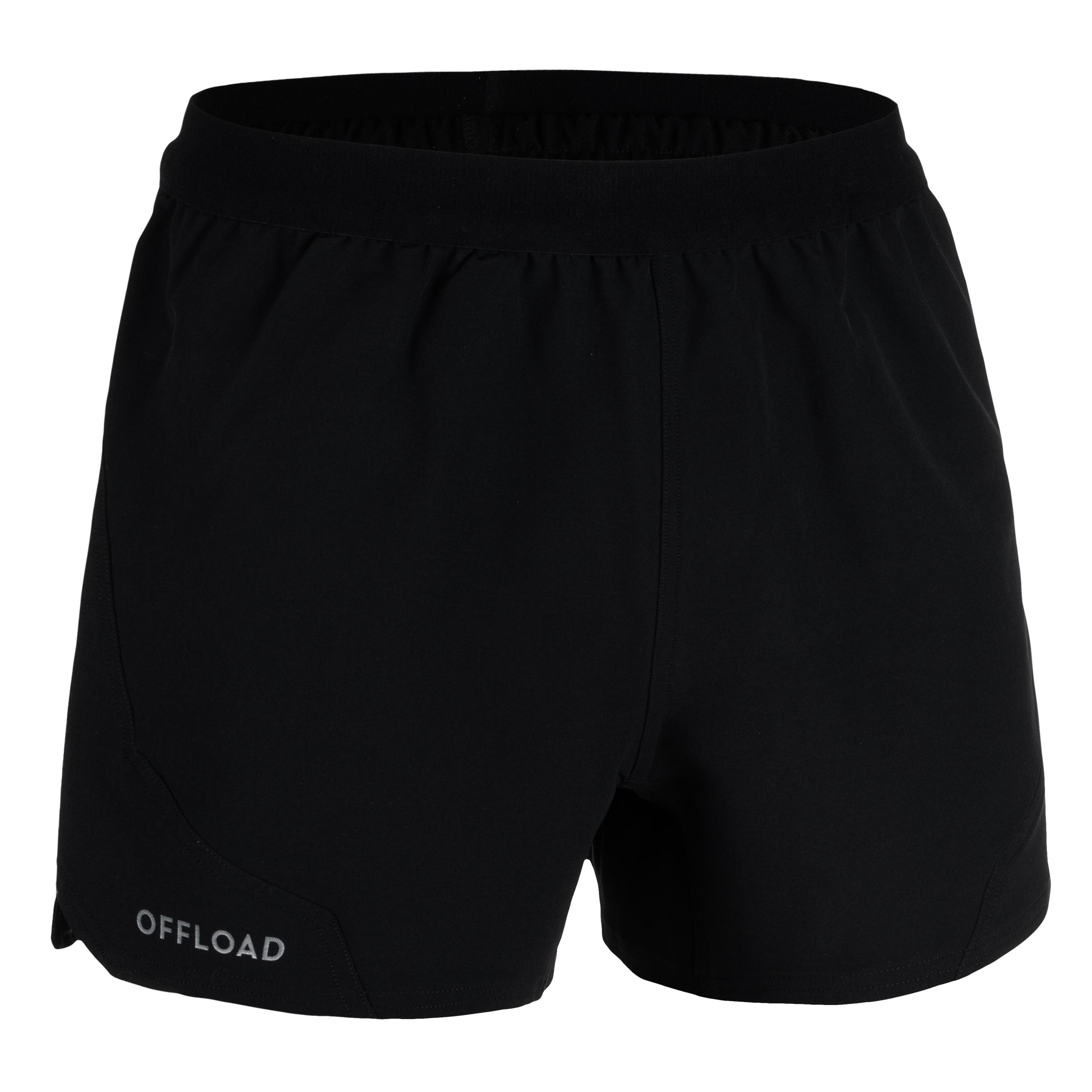 Offload Rugbyshorts R500 Herren schwarz