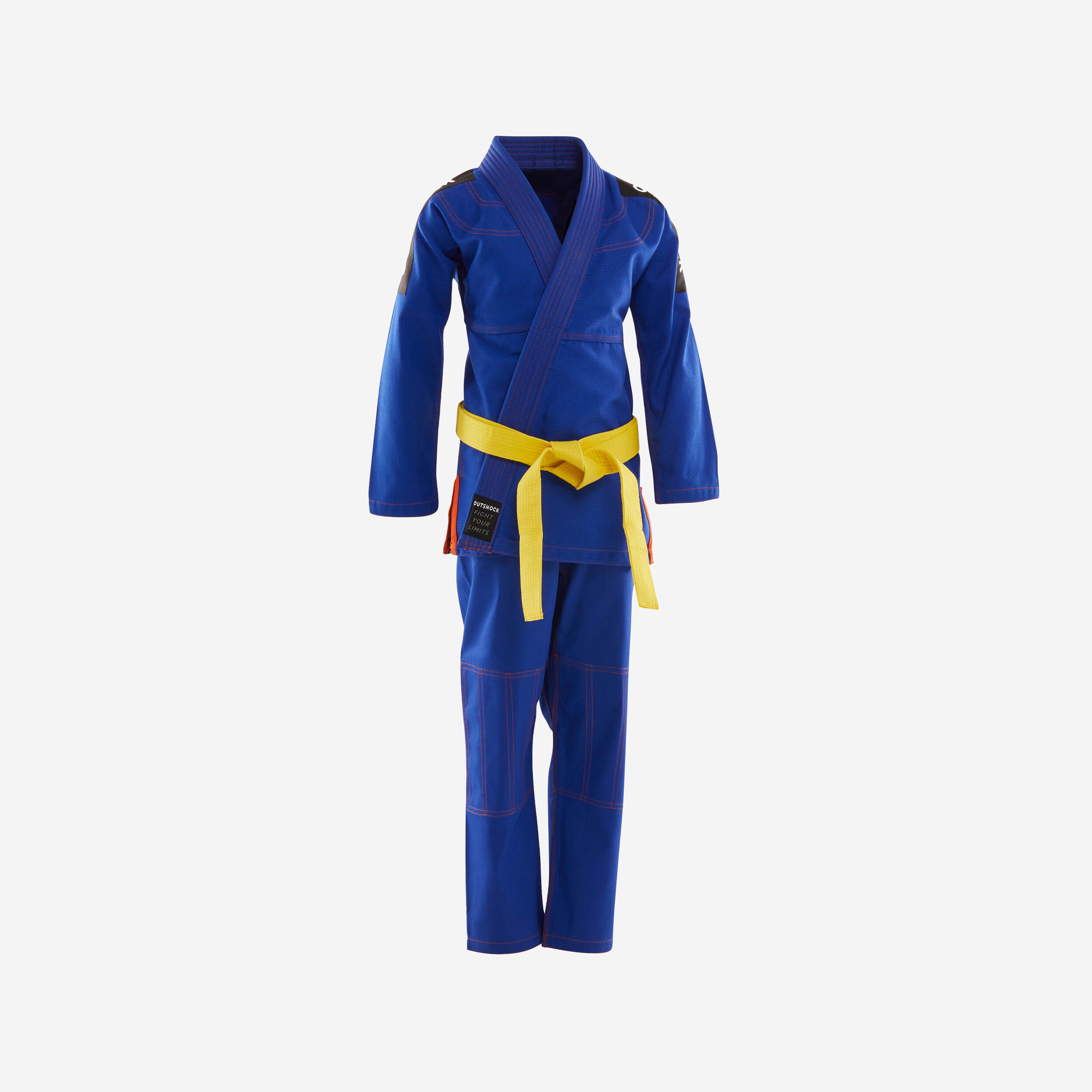 Outshock Kampfsportanzug Jiu-Jitsu BJJ 500 Kinder blau
