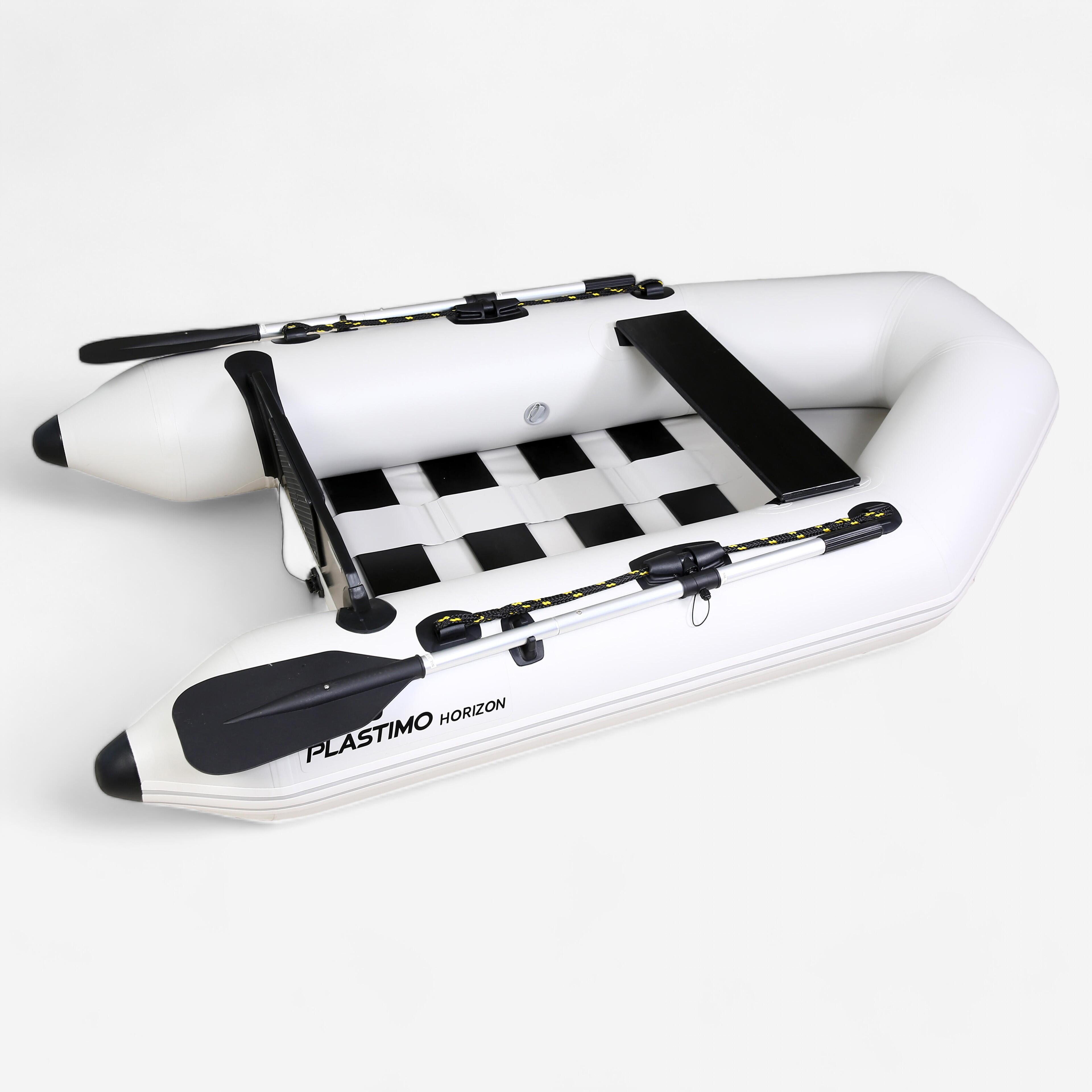 Plastimo Beiboot Schlauchboot Horizon 230 S Lattenboden 2,3 m hellgrau