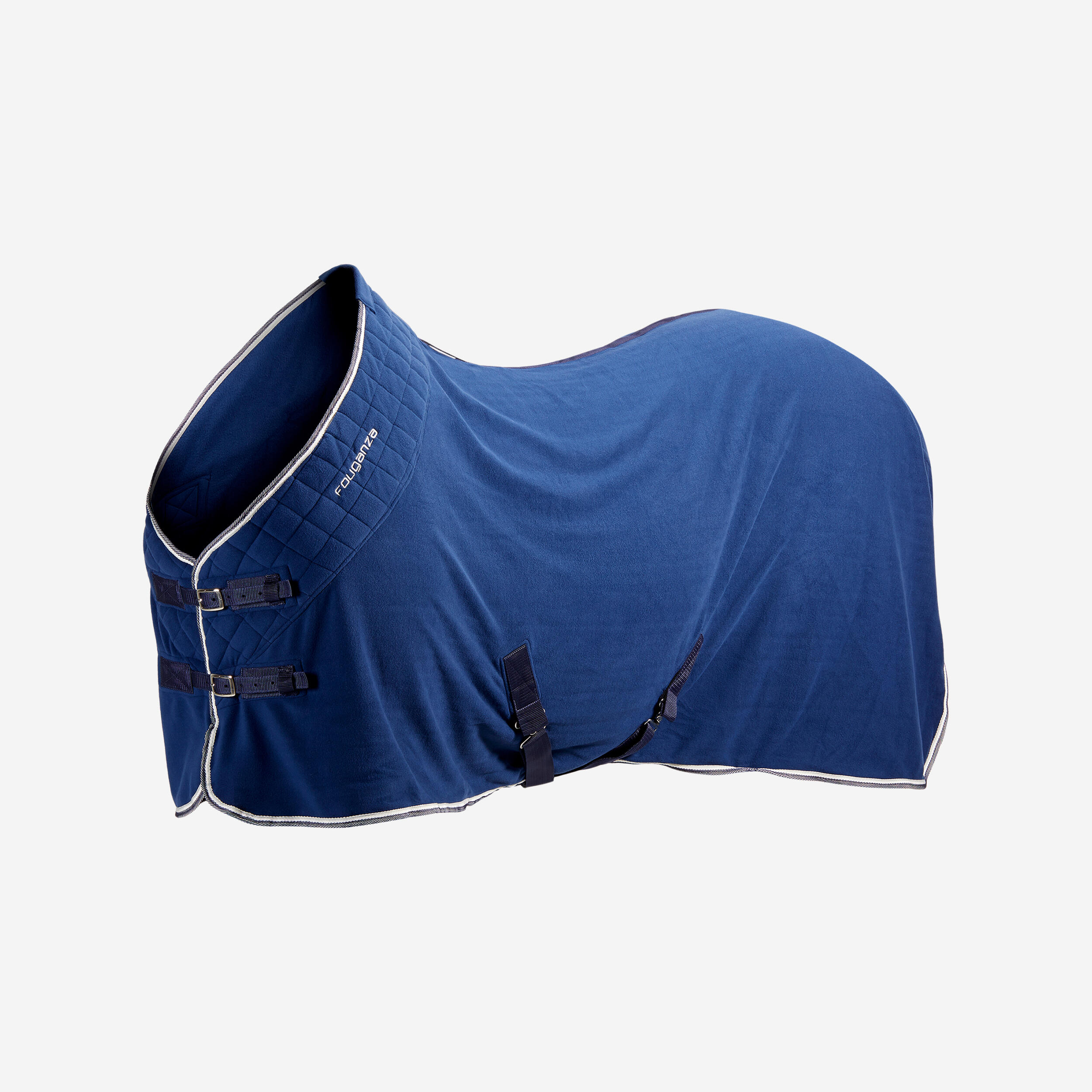 Fouganza Abschwitzdecke Polar 500 Pferd/Pony blau