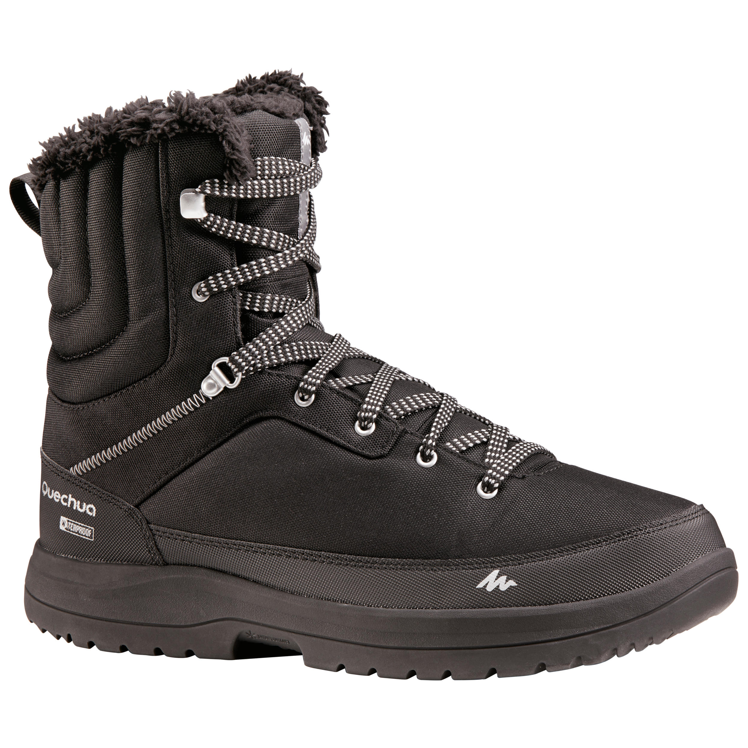 Quechua Wanderschuhe Winterwandern - SH100 Hoch Ultra-Warm wasserdicht Herren