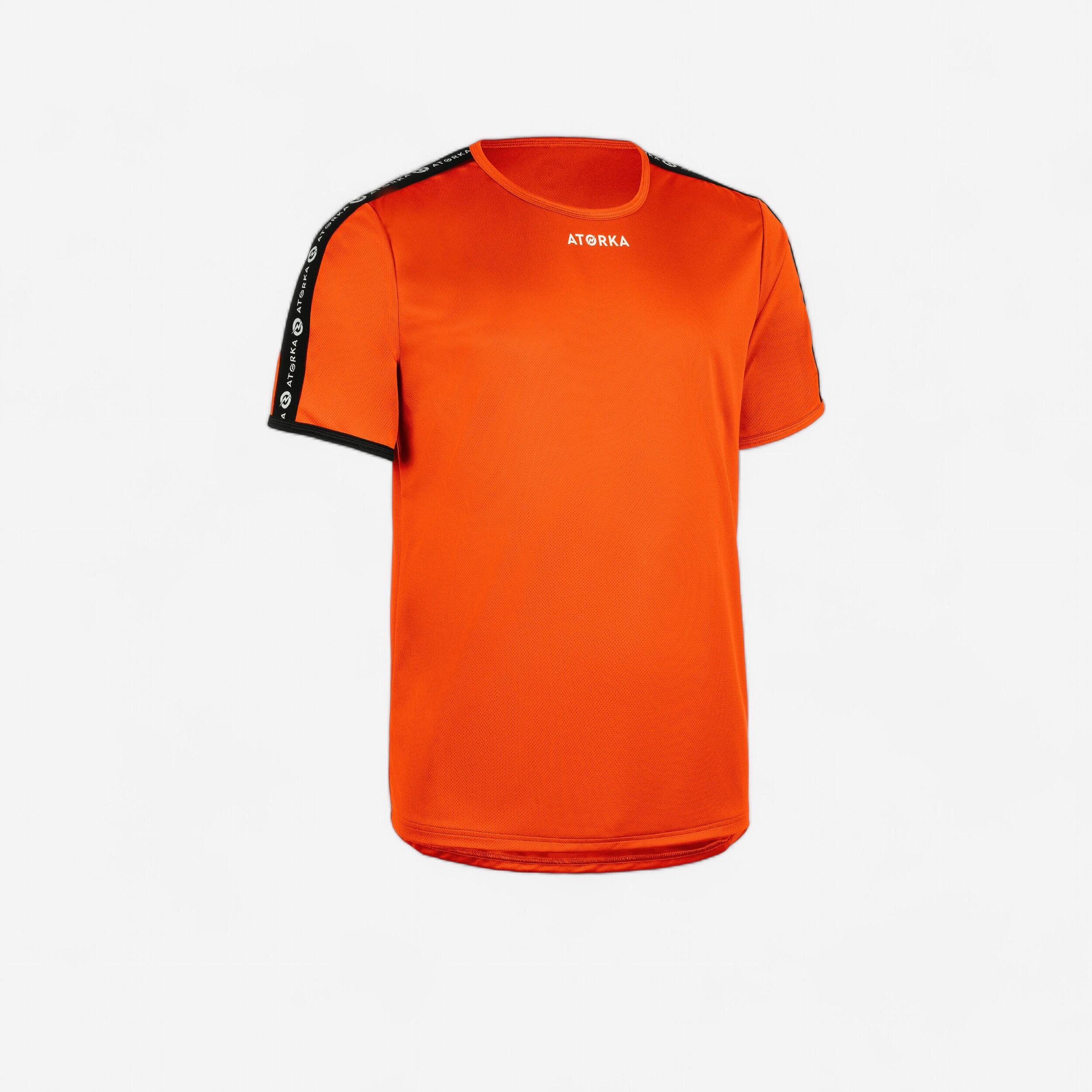 Atorka Handballtrikot H100C kurzarm Herren orange