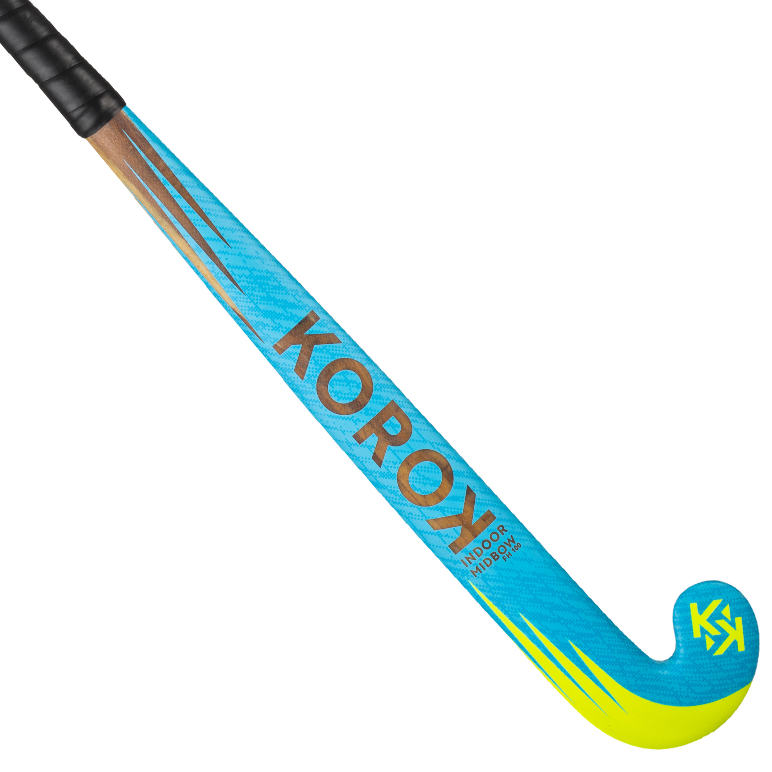 Korok Hallenhockeyschläger FH100 Kinder Mid Bow himmelblau