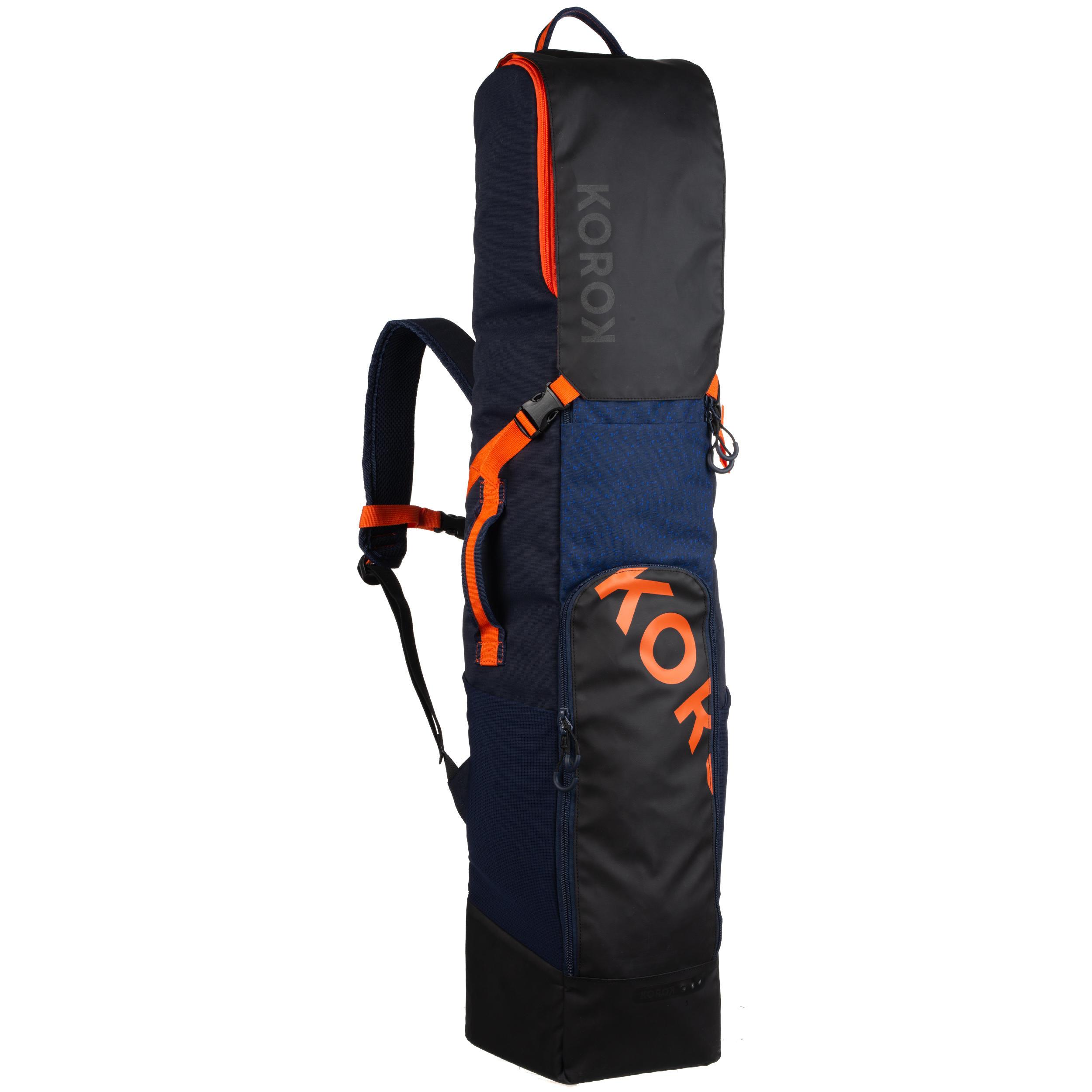 Korok Schlägertasche Feldhockey FH540 28 Liter mittel blau/orange