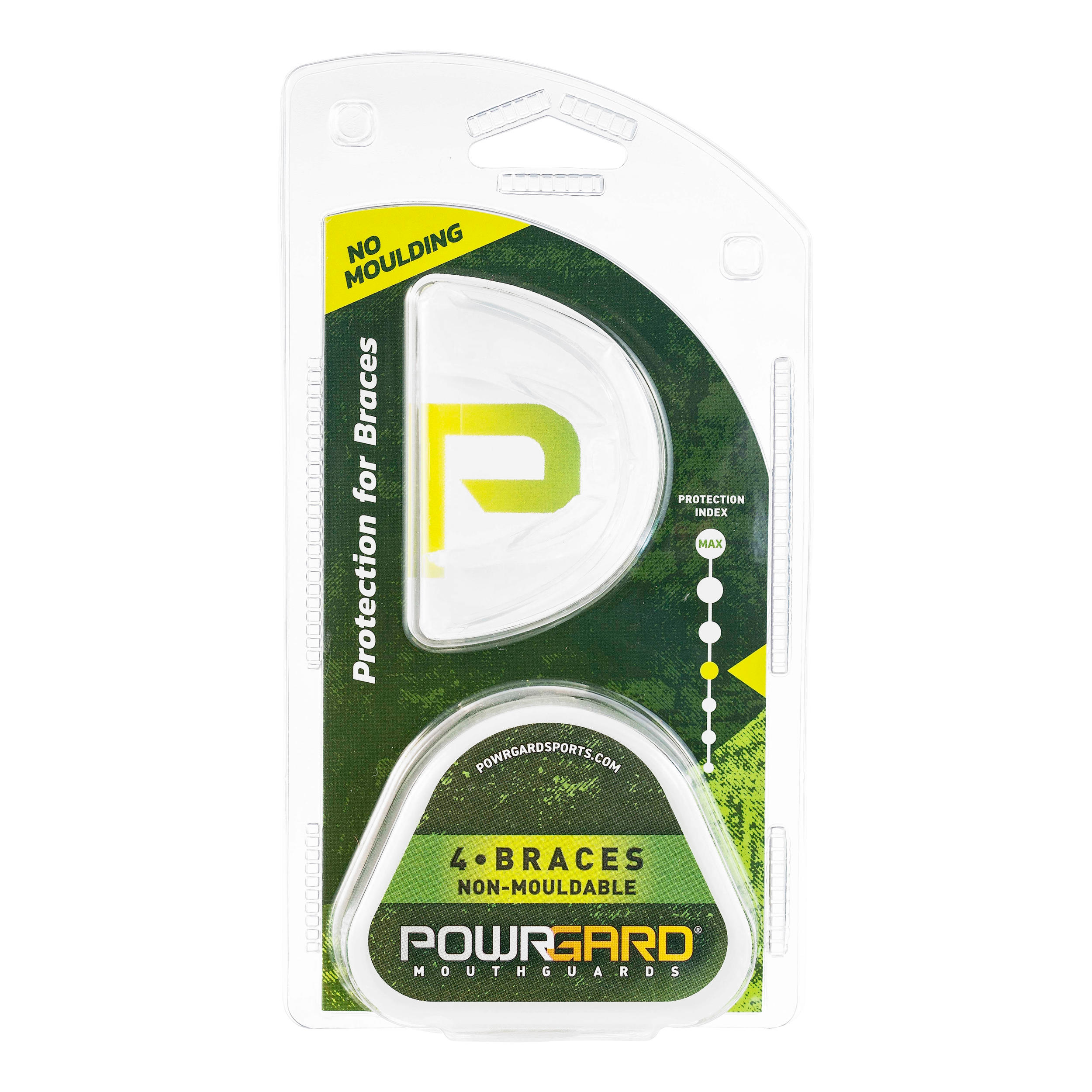 Powrgard Zahnschutz Feldhockey Powrgard 4 Braces für Zahnspangen-Träger farblos