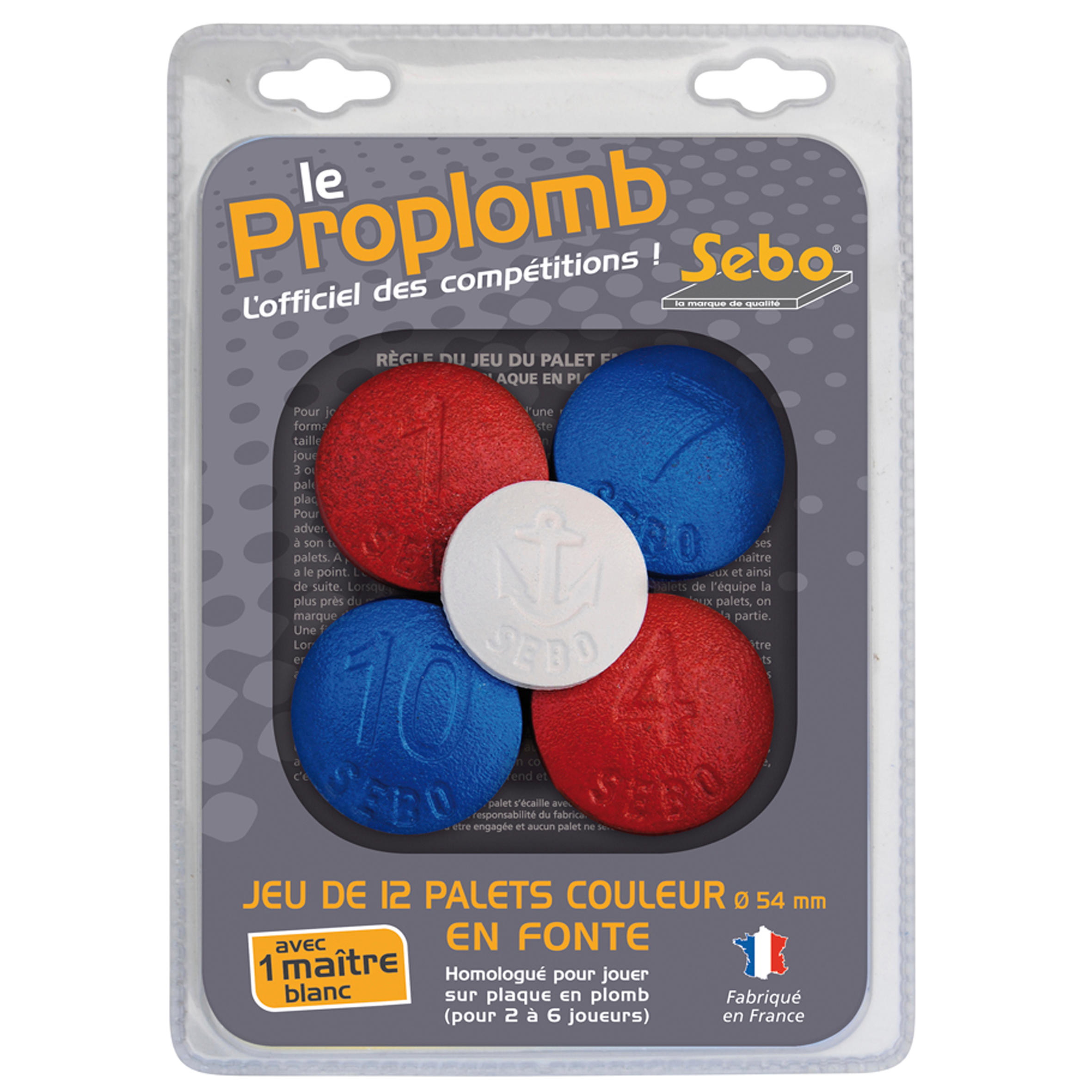 Sebo Wurfspiel aus der Vendée, Gusseisen