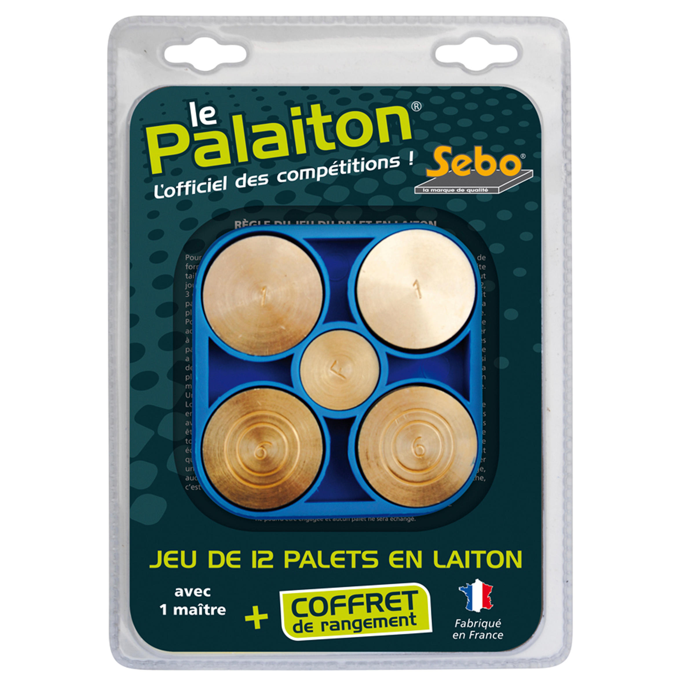 Sebo Wurfspiel mit Messingscheiben