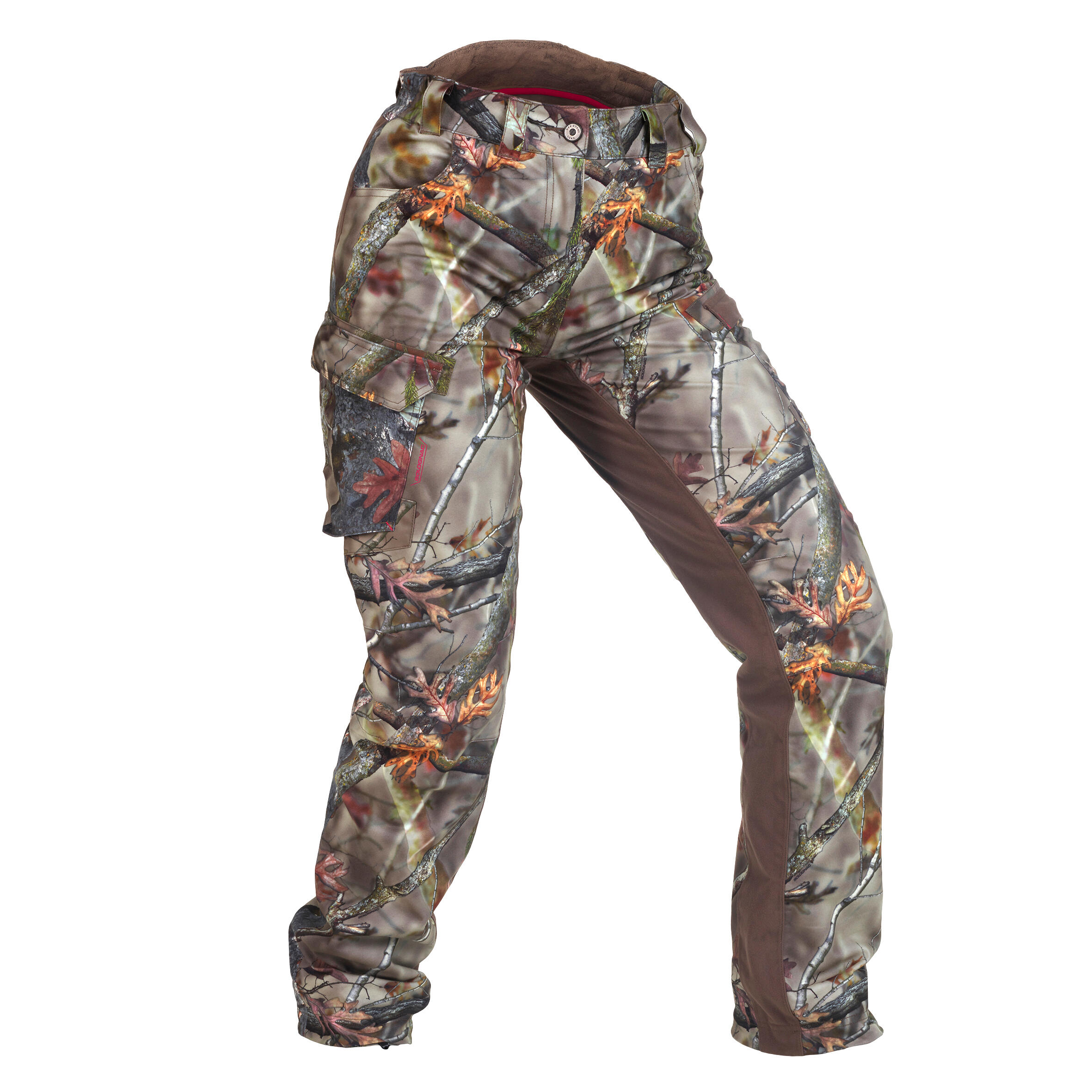 Solognac Jagdhose / Regenhose 500 Damen warm geräuscharm camouflage