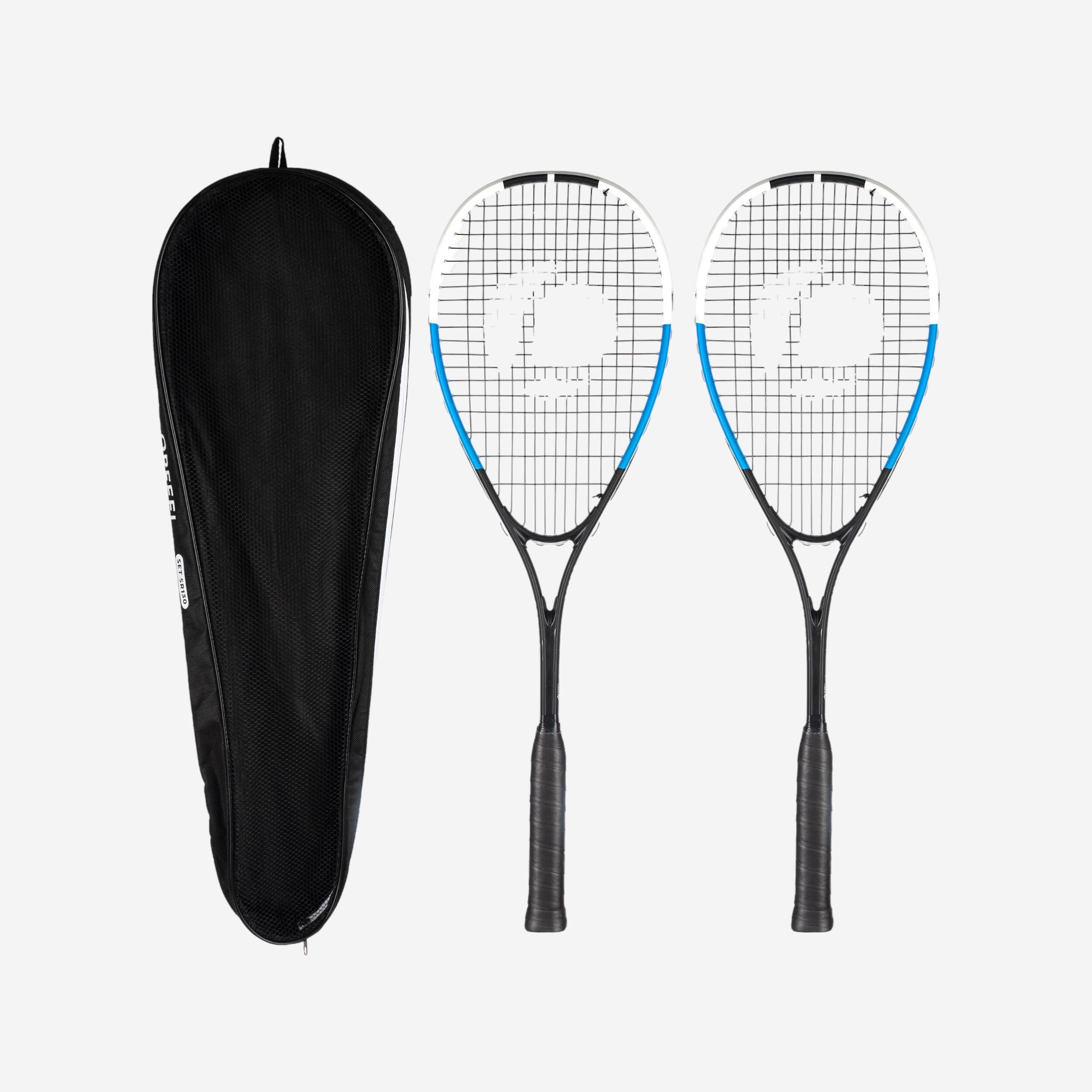 Perfly Squash-Set SR130 inkl. 2 Schläger SR 130 + 1 Rotpunkt-Ball SB560