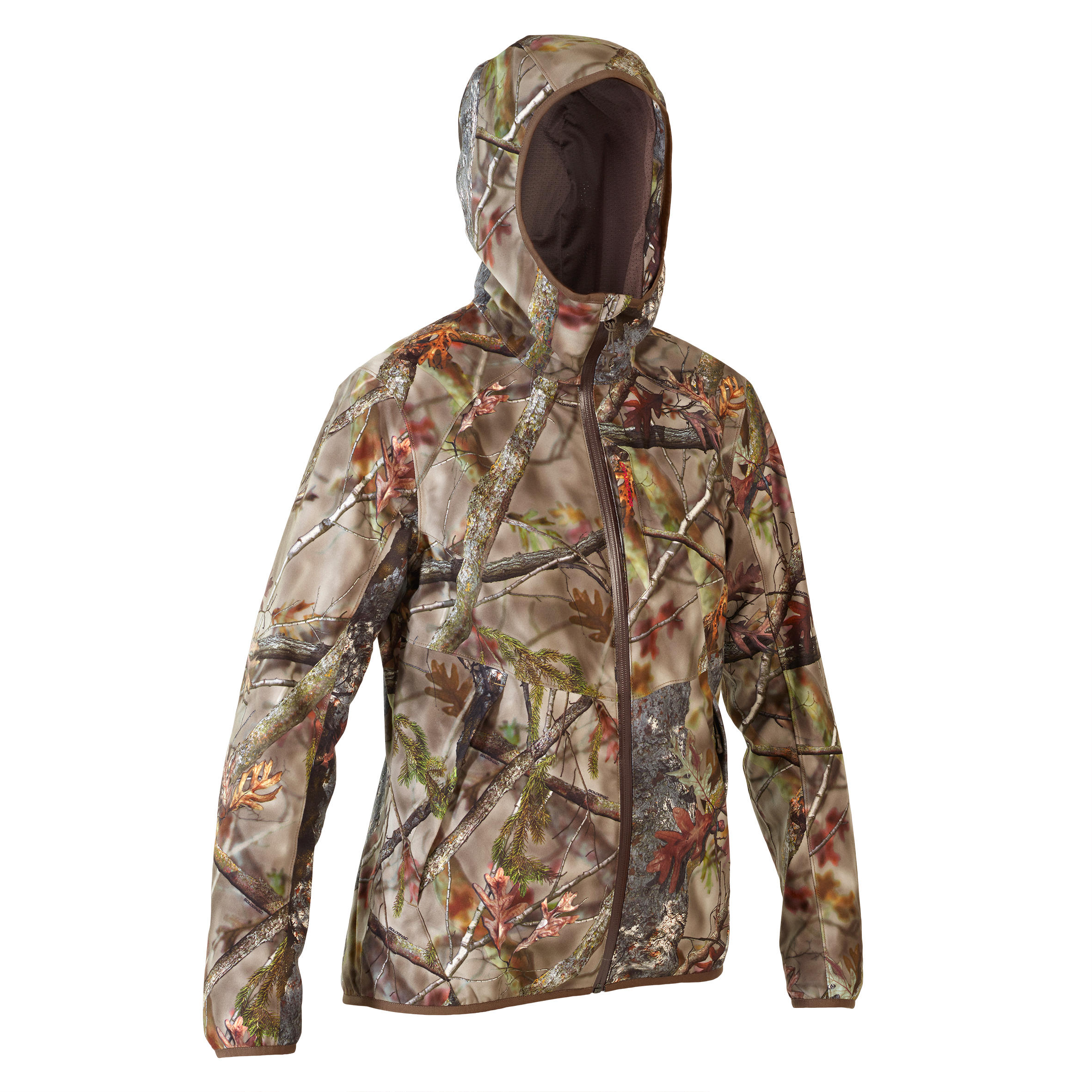 Solognac Jagdjacke / Regenjacke 500 Damen geräuscharm camouflage