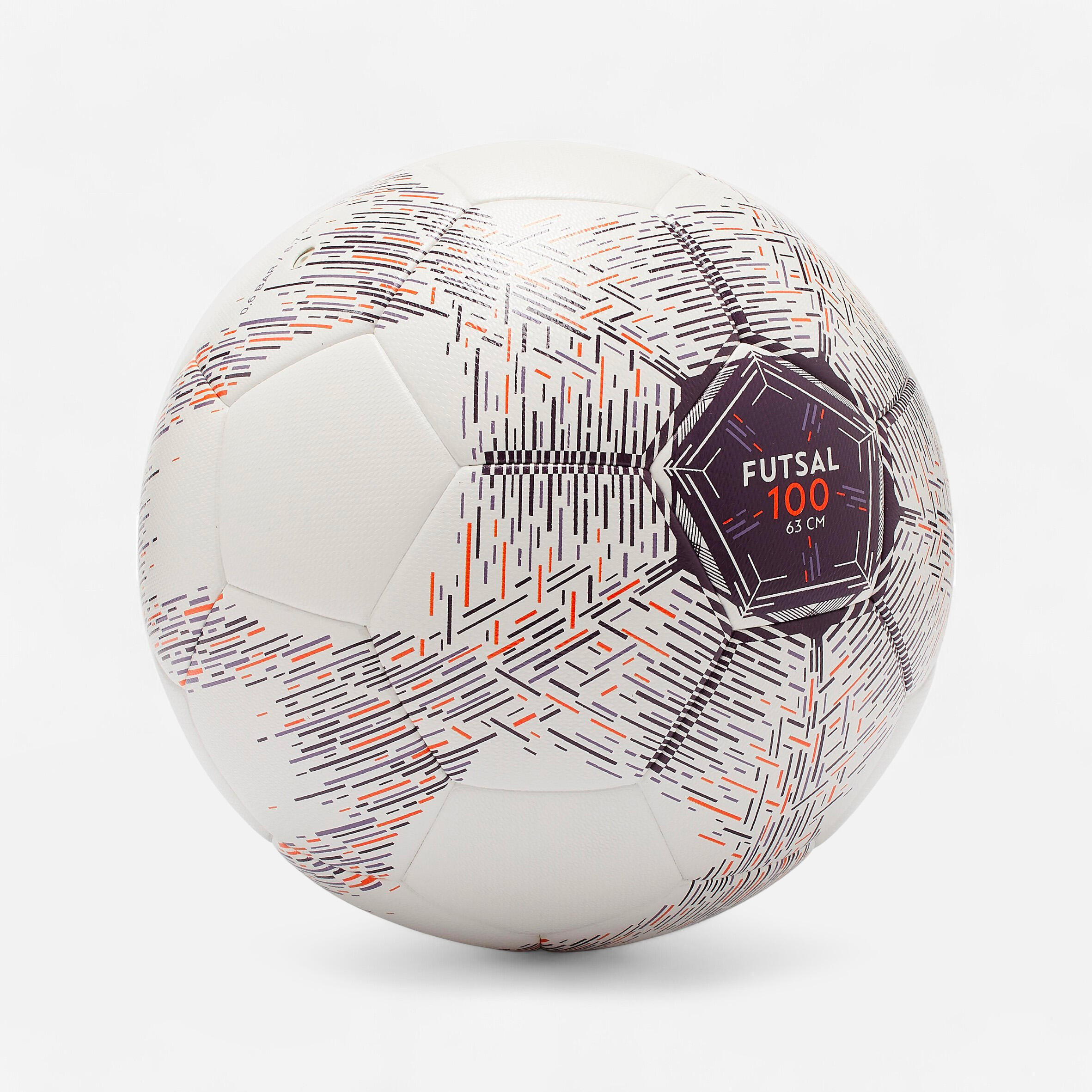 Kipsta Futsalball 100 Hybrid Größe 4 400 - 440g weiß