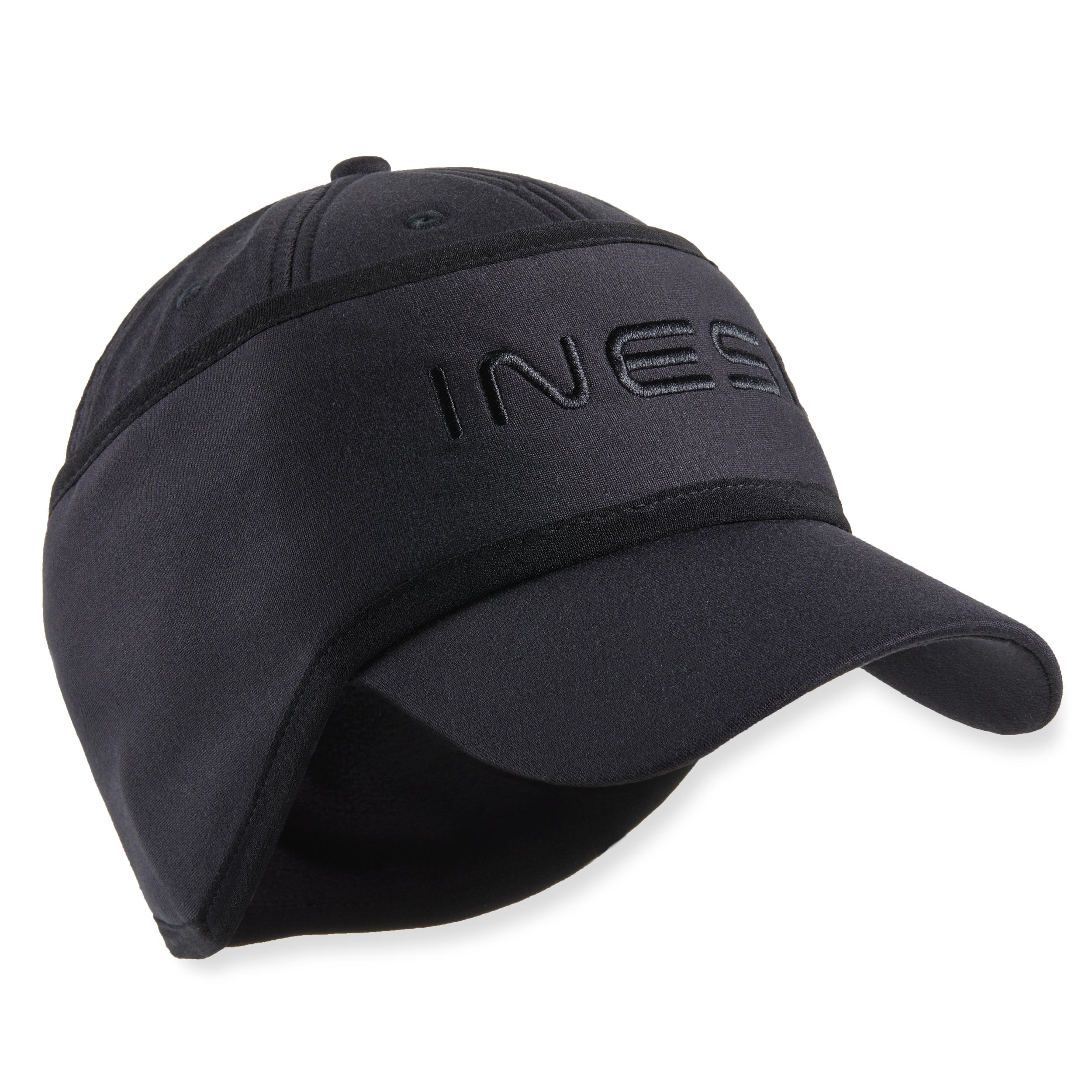 Inesis Golf Cap Stirnband warm CW500 Herren schwarz
