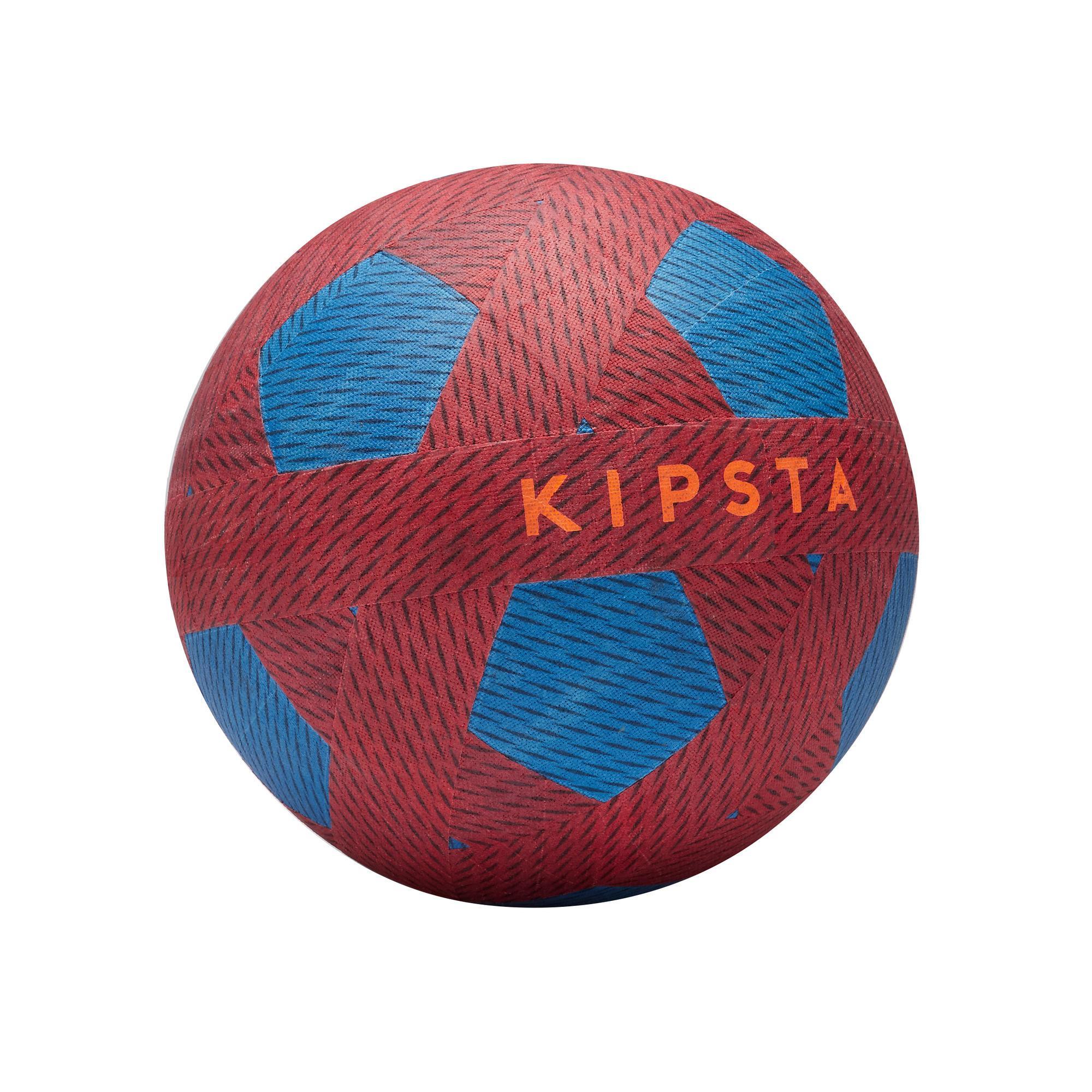 Kipsta Fußball Ballground 100 Größe 4 rot/blau