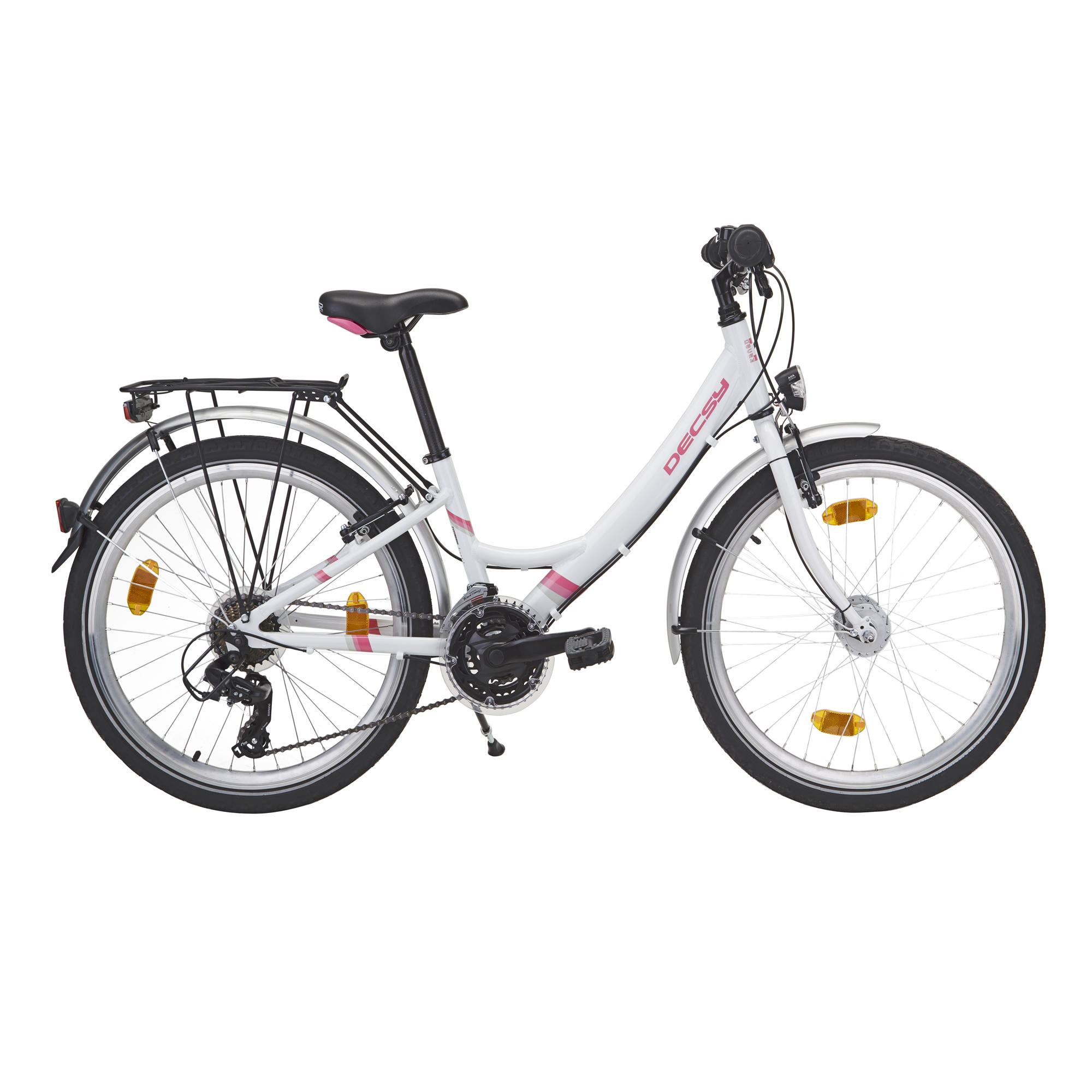 Decathlon City Bike Kinderfahrrad 24 Zoll Decsy Wave