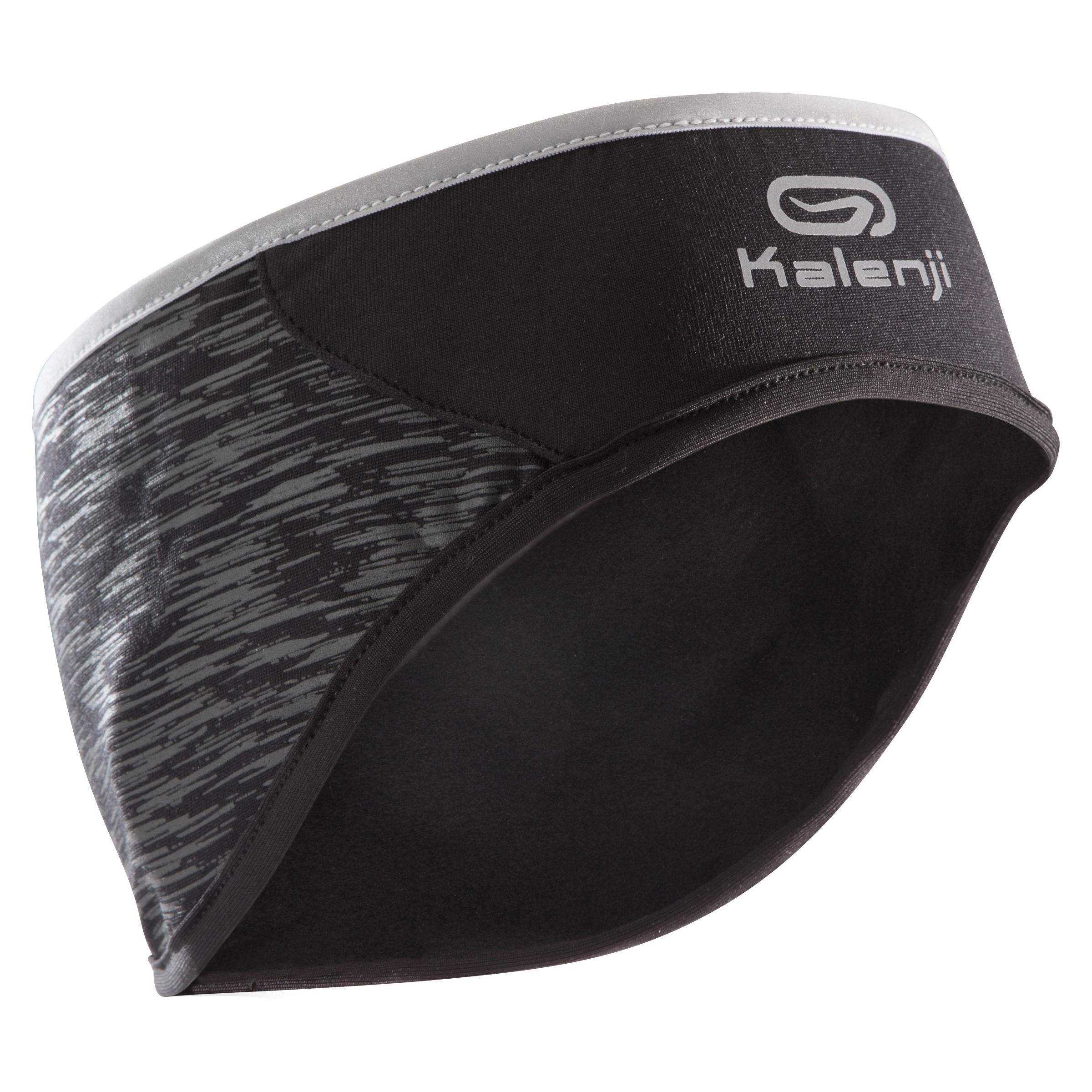 Kalenji Laufstirnband warm Run Warm+ grau