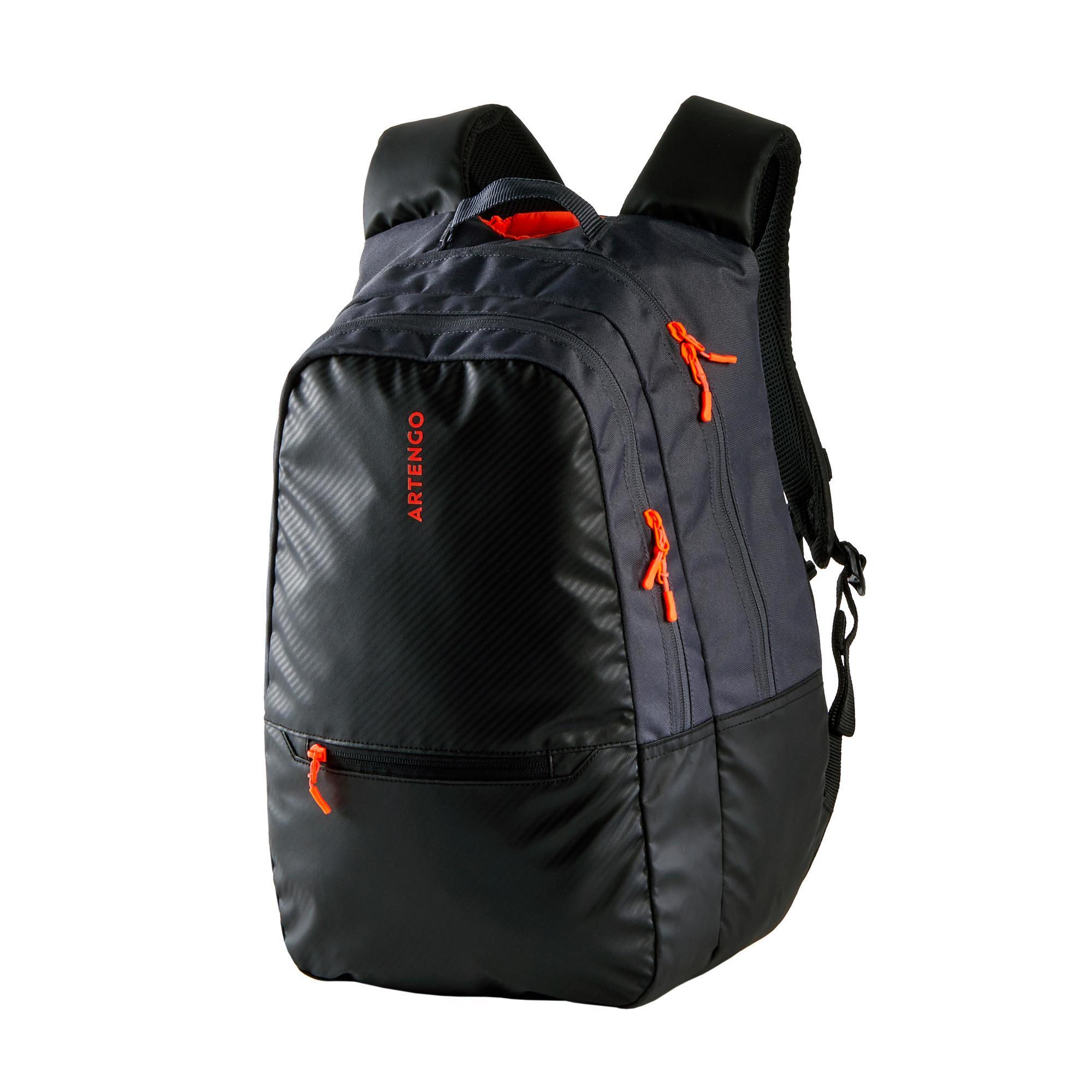 Artengo Tennisrucksack 500 BP schwarz/grau