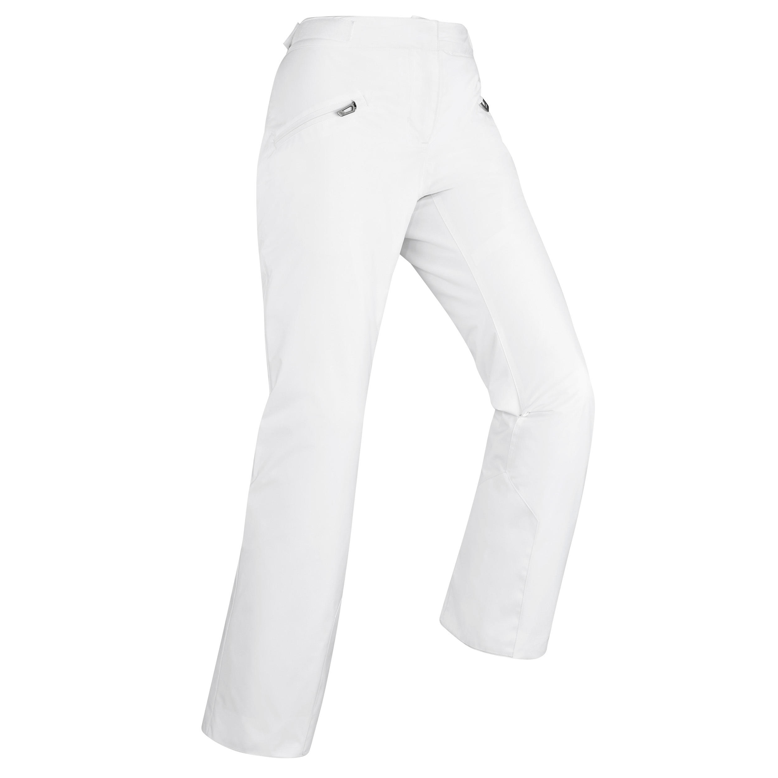 Wedze Skihose Piste - 180 warm Damen weiss