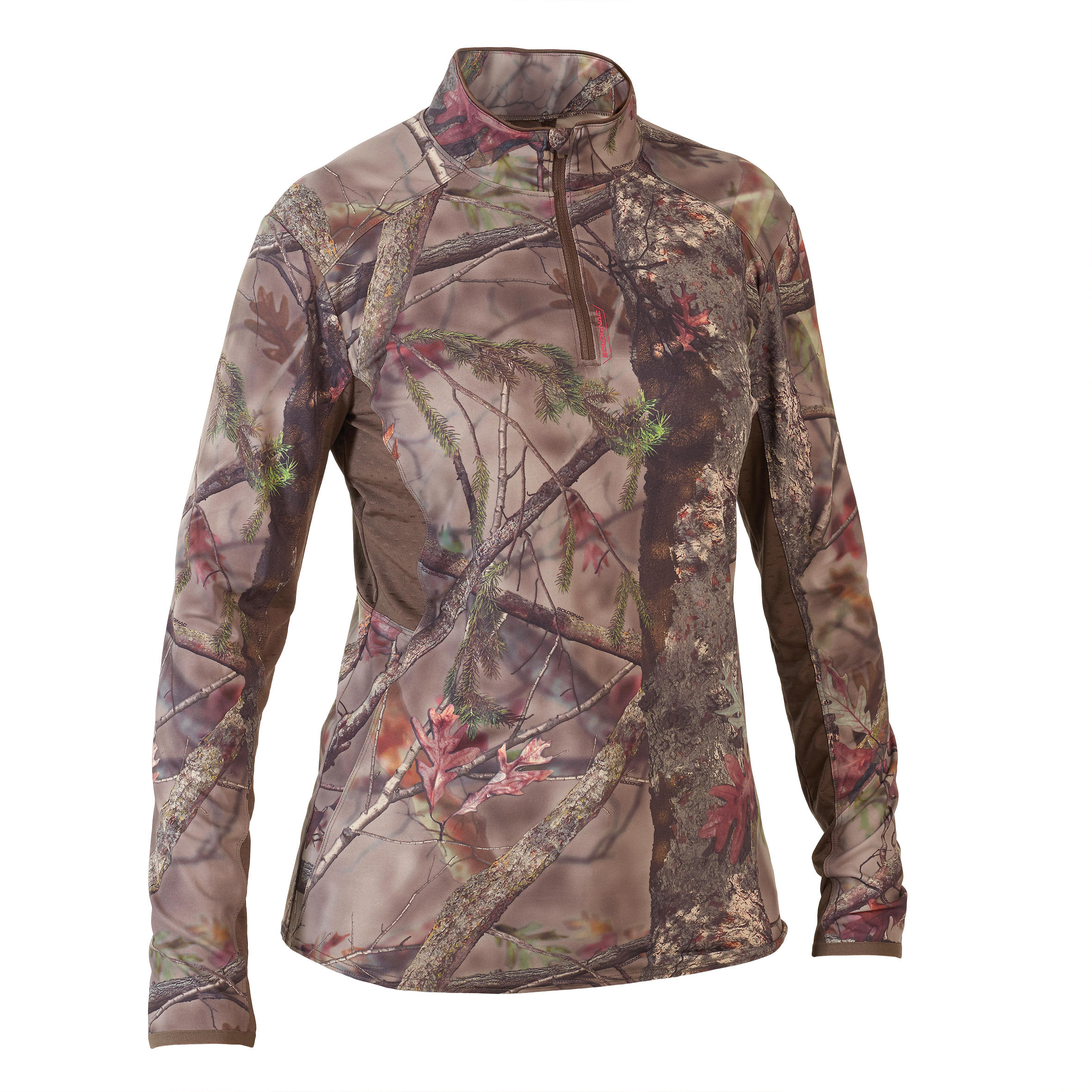 Solognac Jagdshirt langarm 500 Damen camouflage