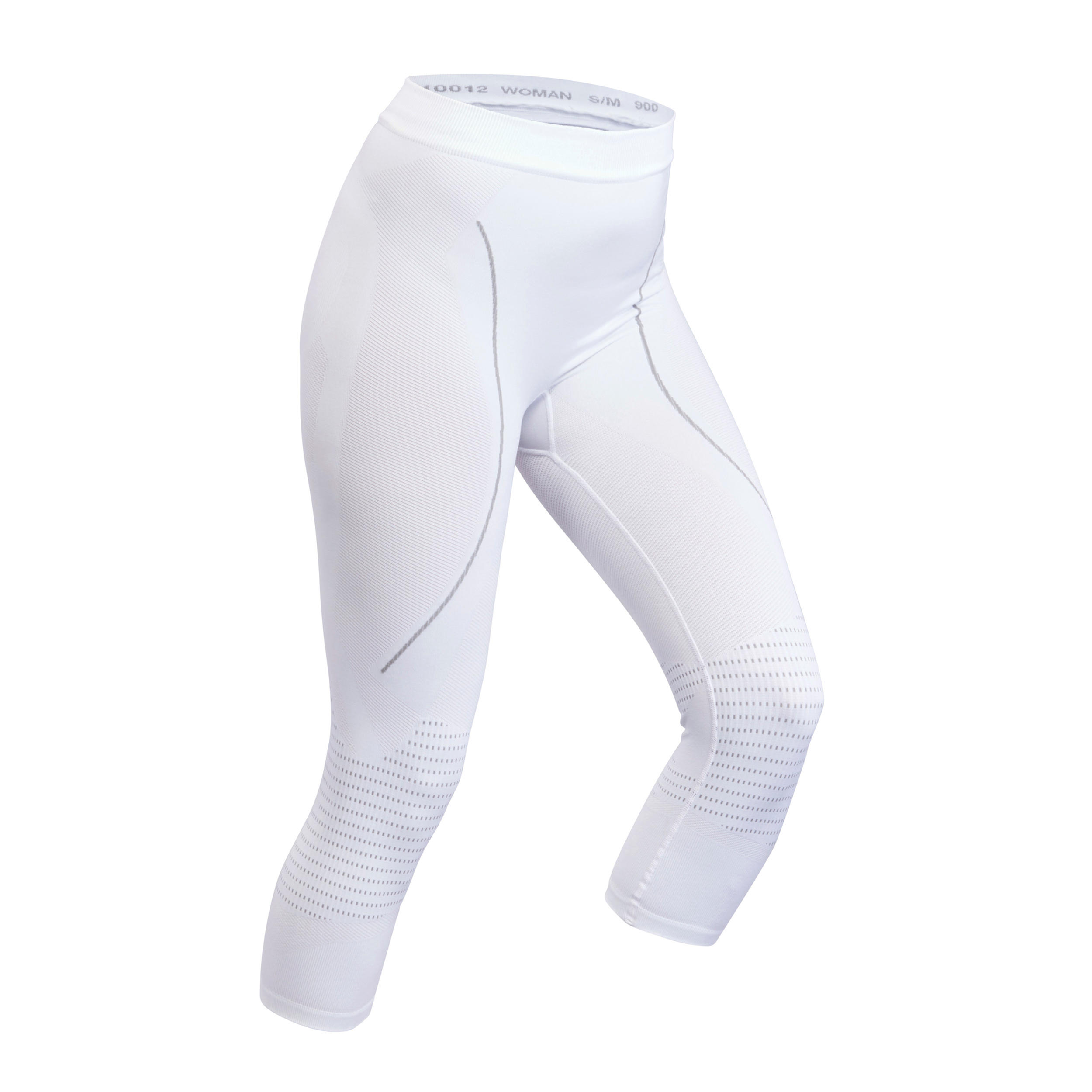 Wedze Skiunterwäsche Funktionshose - BL 980 Seamless Damen weiss